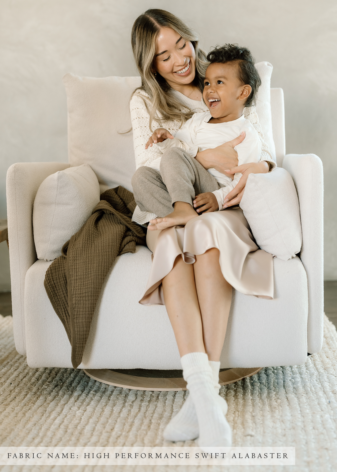 Chair and a clearance half glider nursery