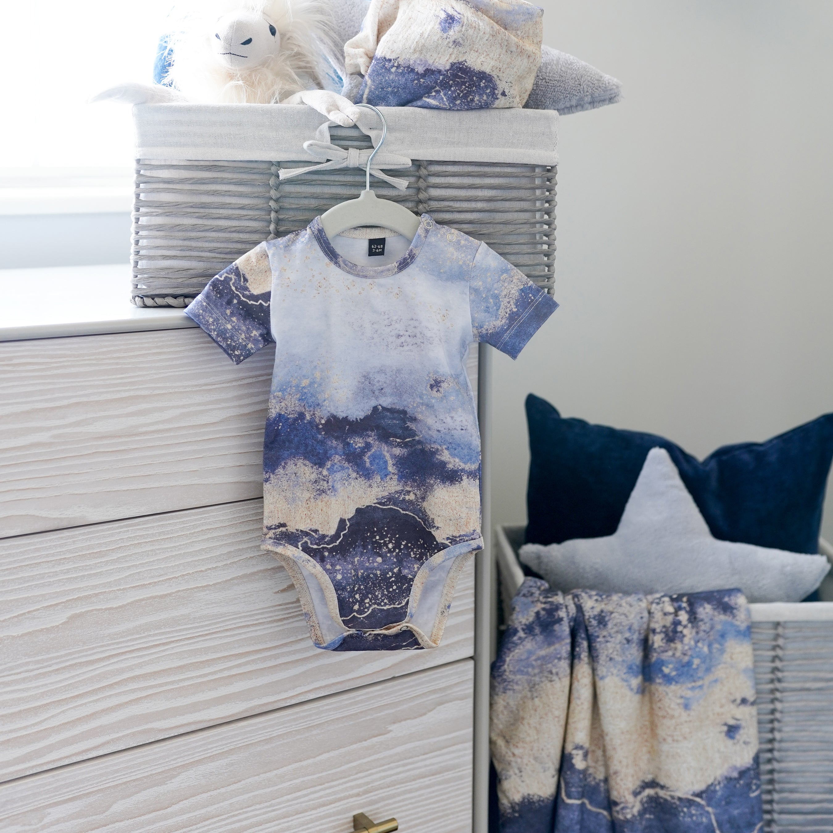 Midnight Sky - 3-6 Month Infant Onesie