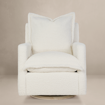 NOLA – Swivel Nursery Glider – Sheepskin Cloud