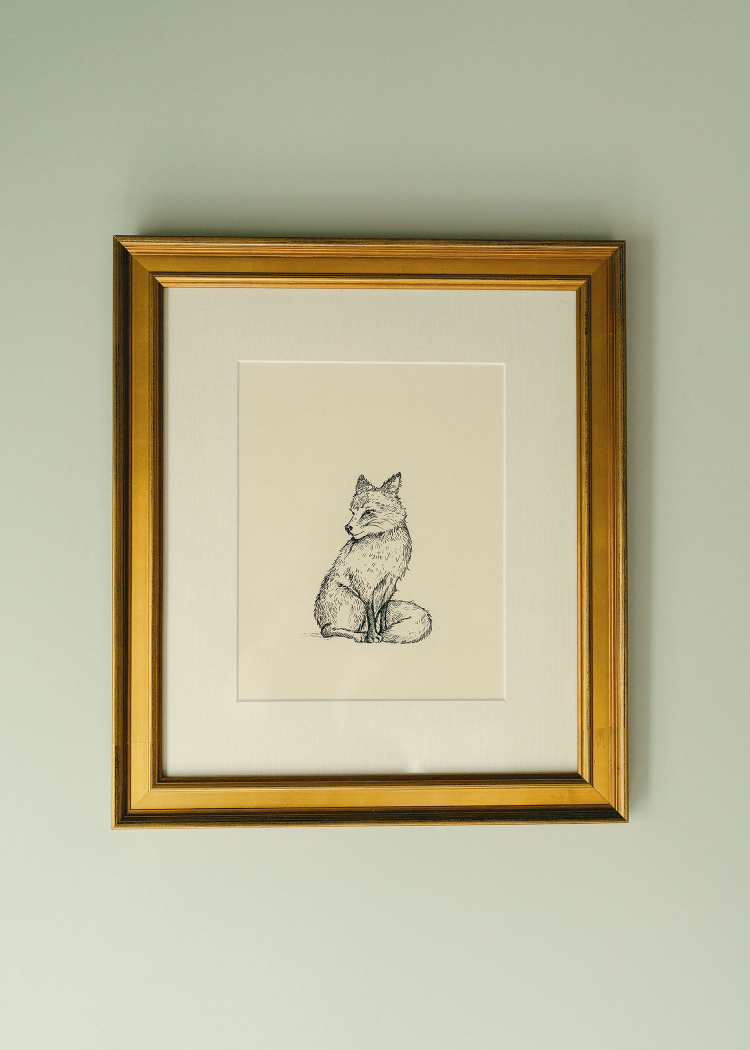 The &#39;Fox&#39; Framed Art