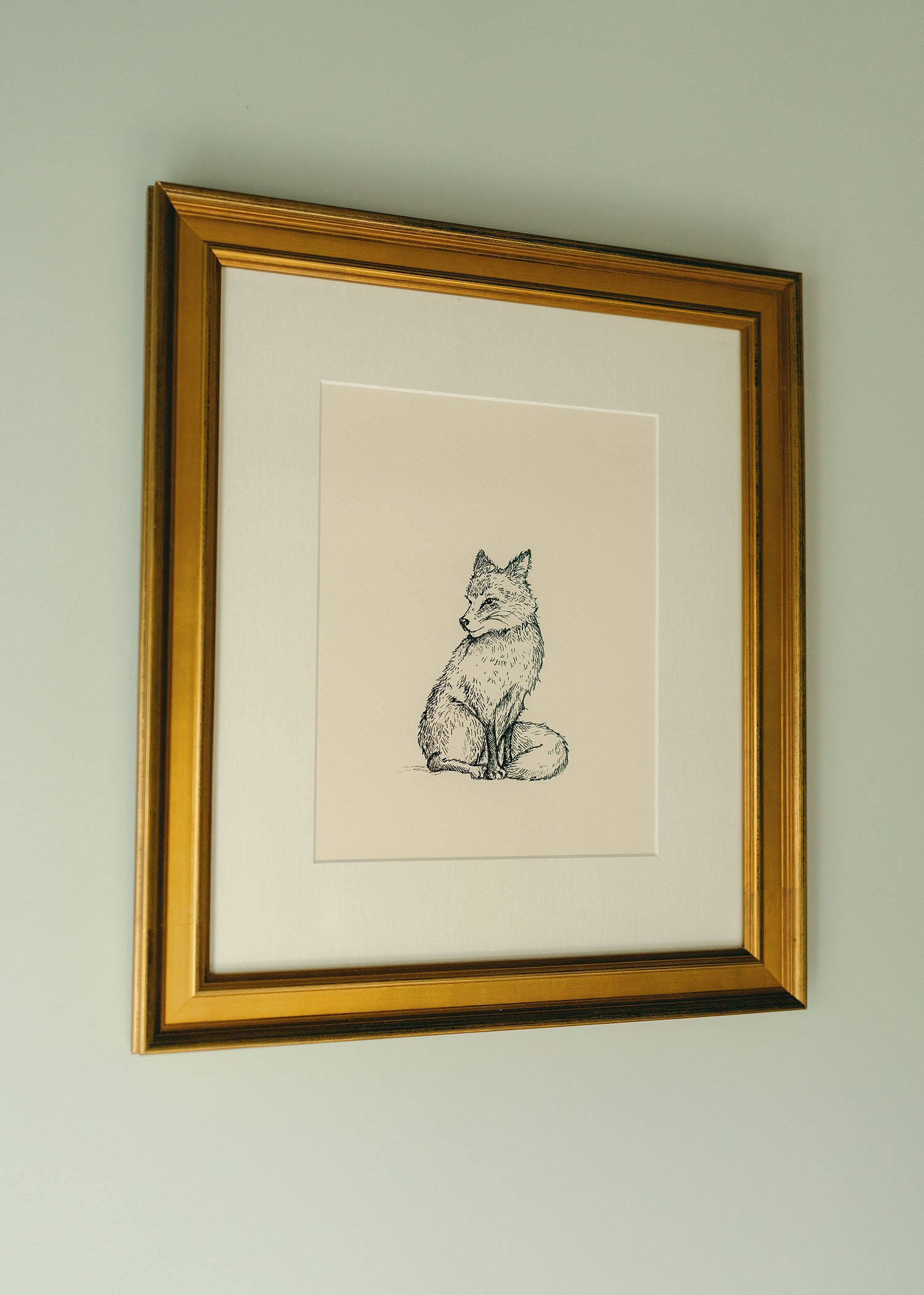 The &#39;Fox&#39; Framed Art