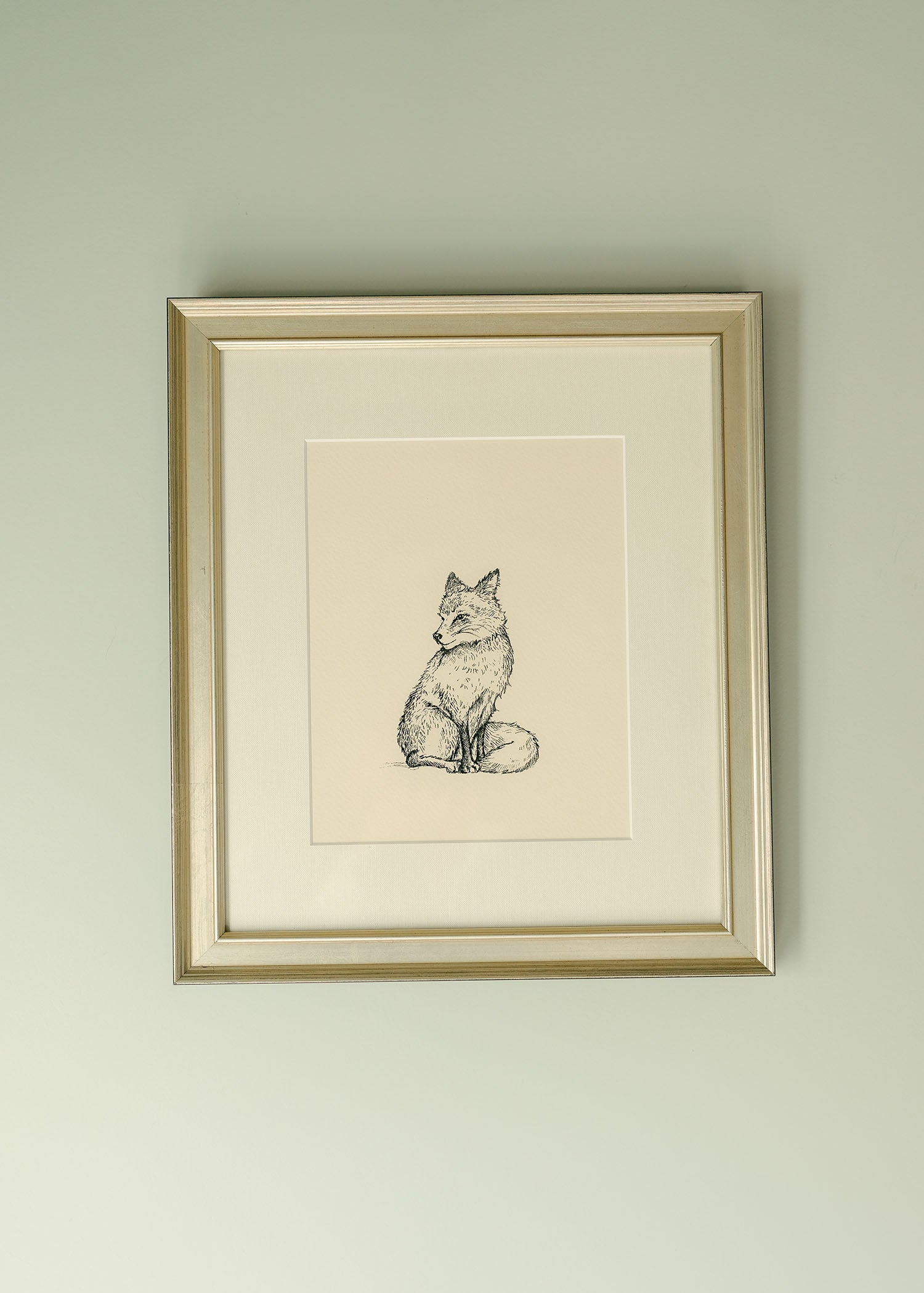 The &#39;Fox&#39; Framed Art