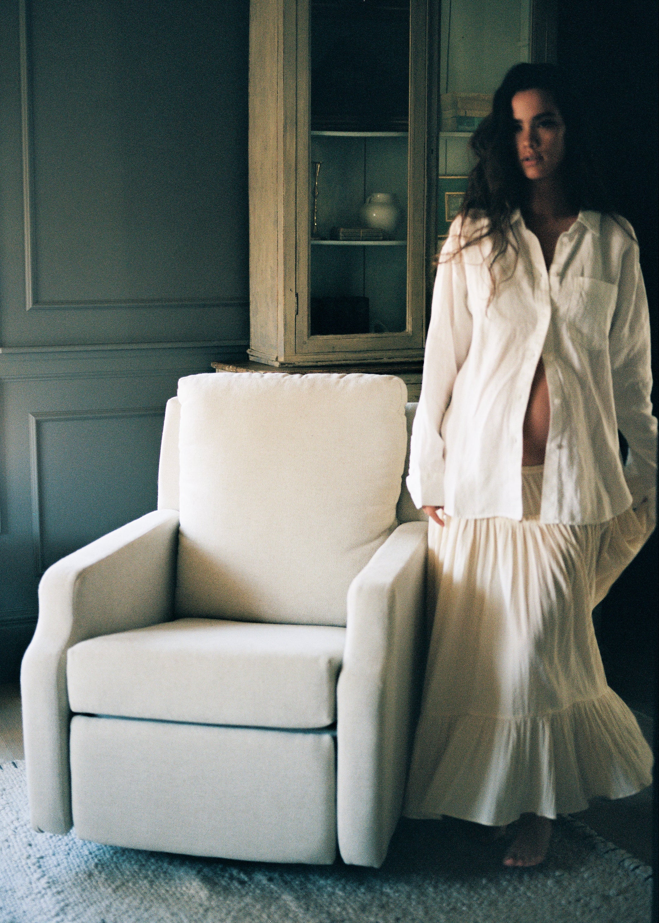 Harlow Gliding Swivel Nursery Recliner