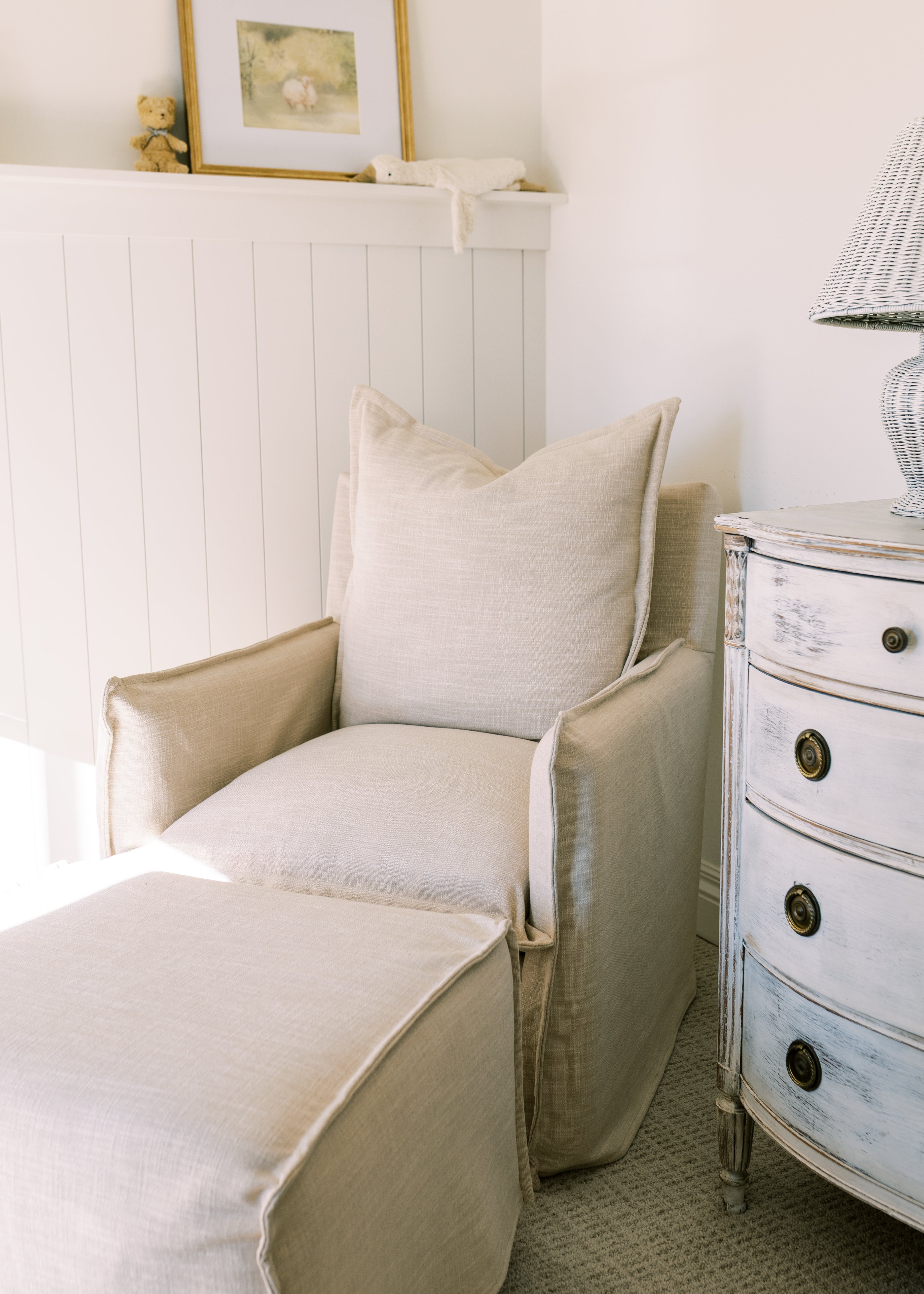 Margot Swivel Nursery Glider