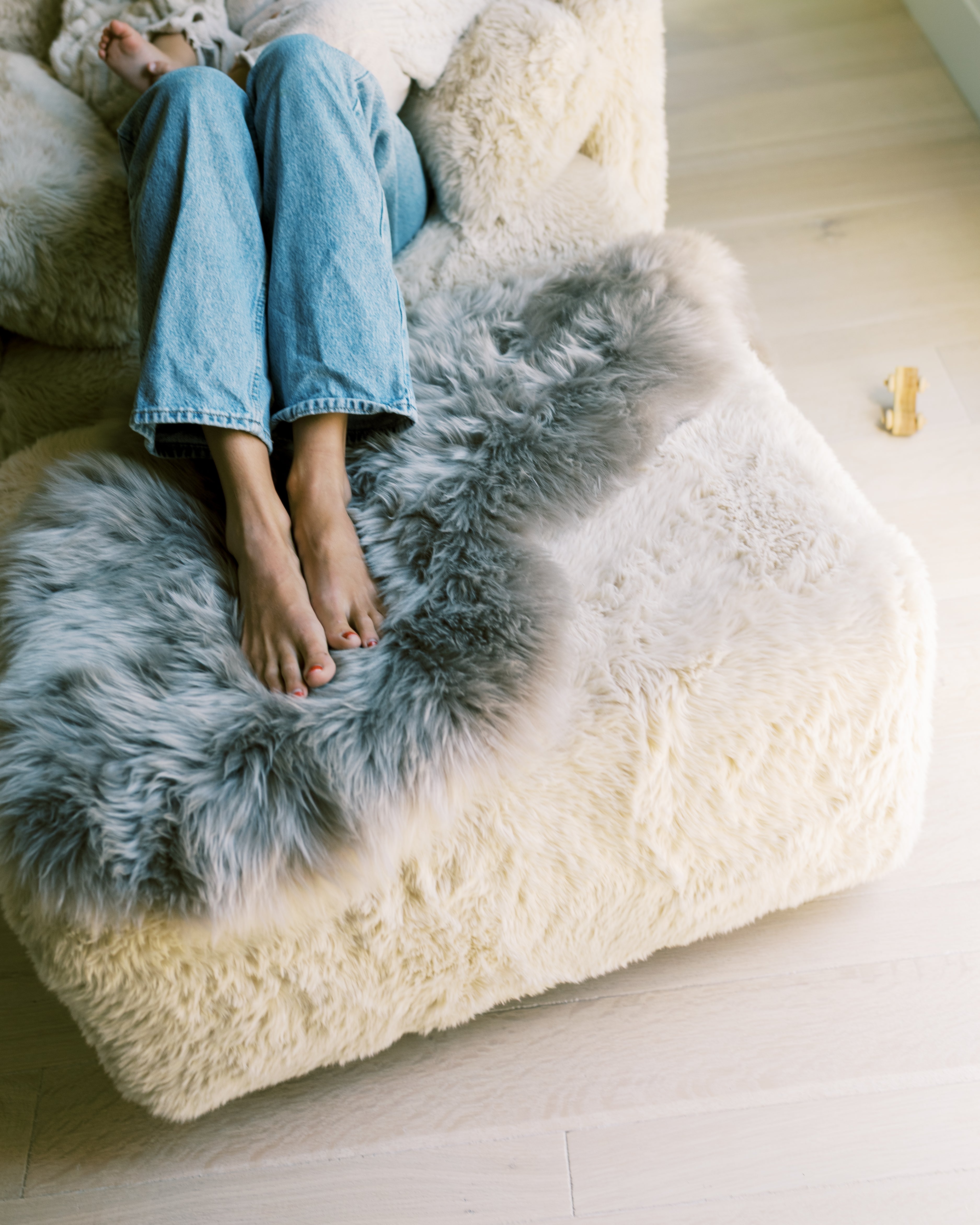 Fur Rug - Highland Hide Mocha