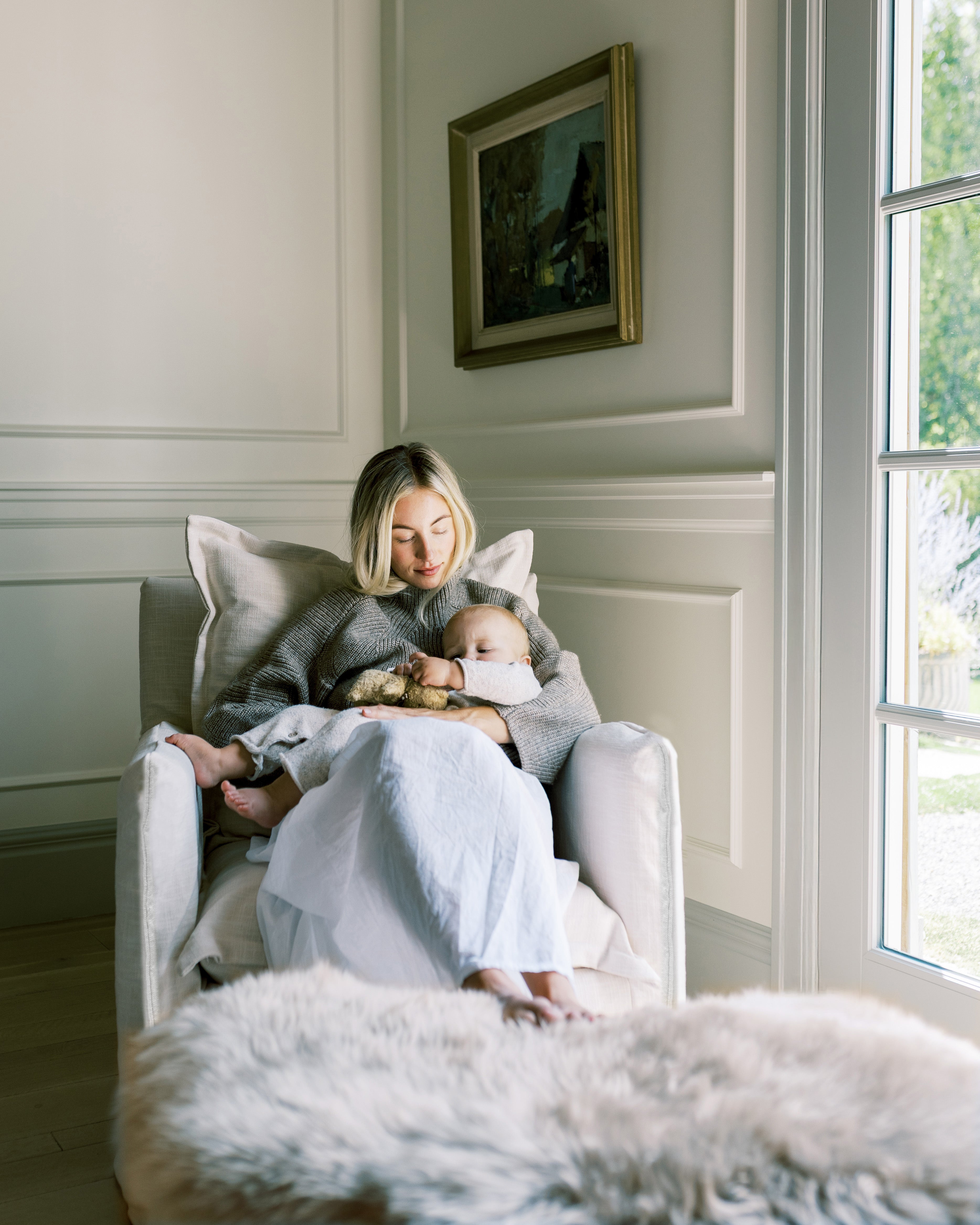 Margot Swivel Nursery Glider