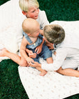 'Squirrel' - Premium Muslin Crib Quilt & Sham