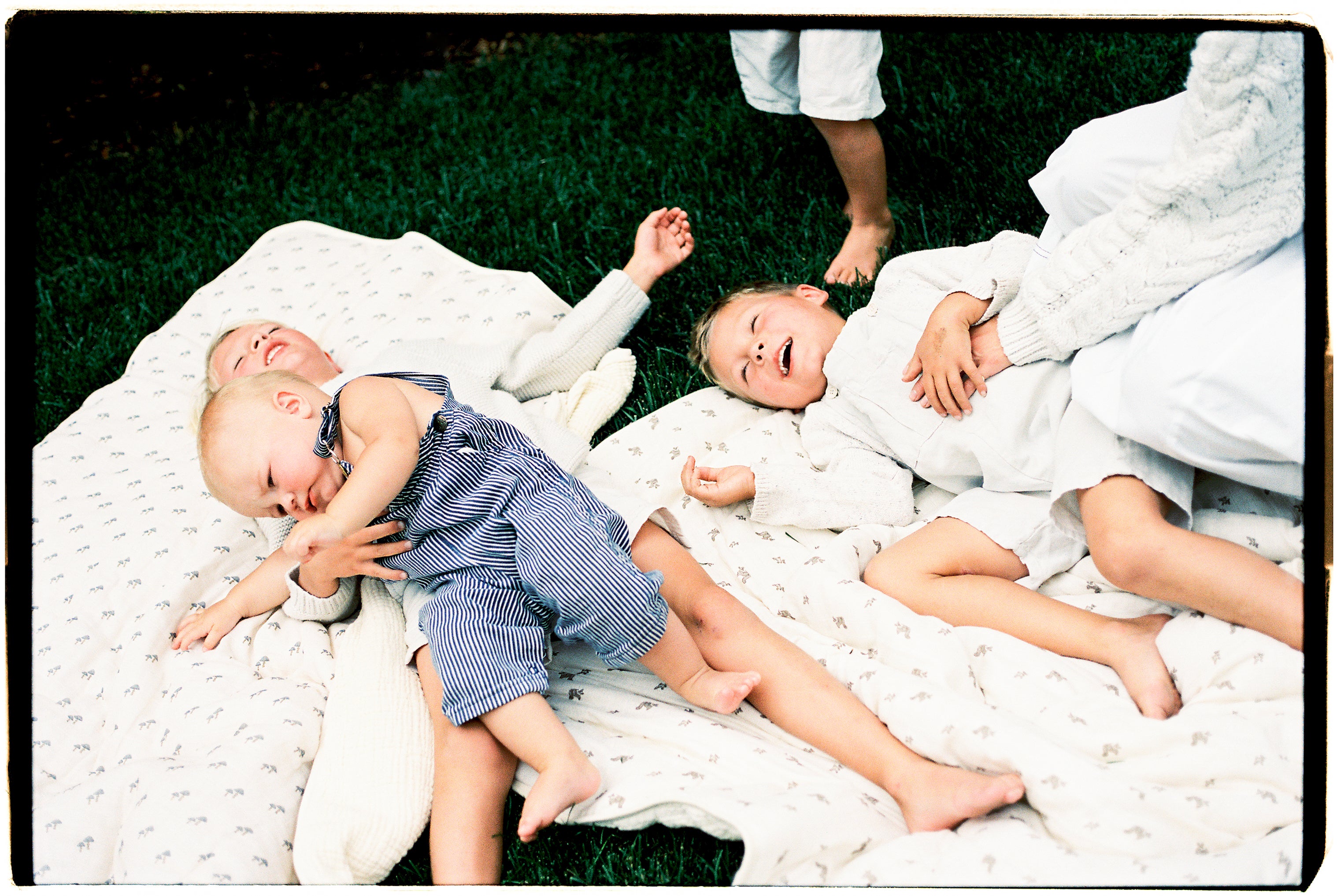 'Mushroom' - Premium Muslin Crib Quilt & Sham