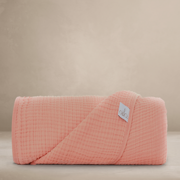 'Rosette' Pink Toddler Blanket
