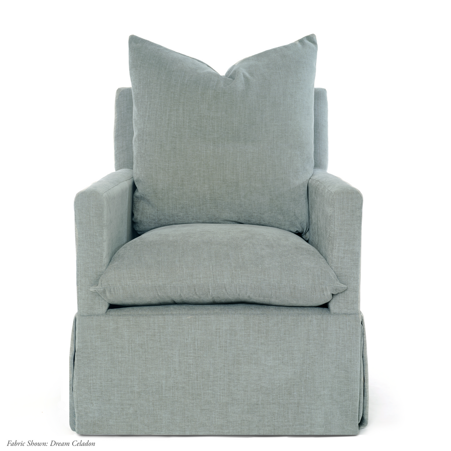 ZOEY SWIVEL NURSERY GLIDER