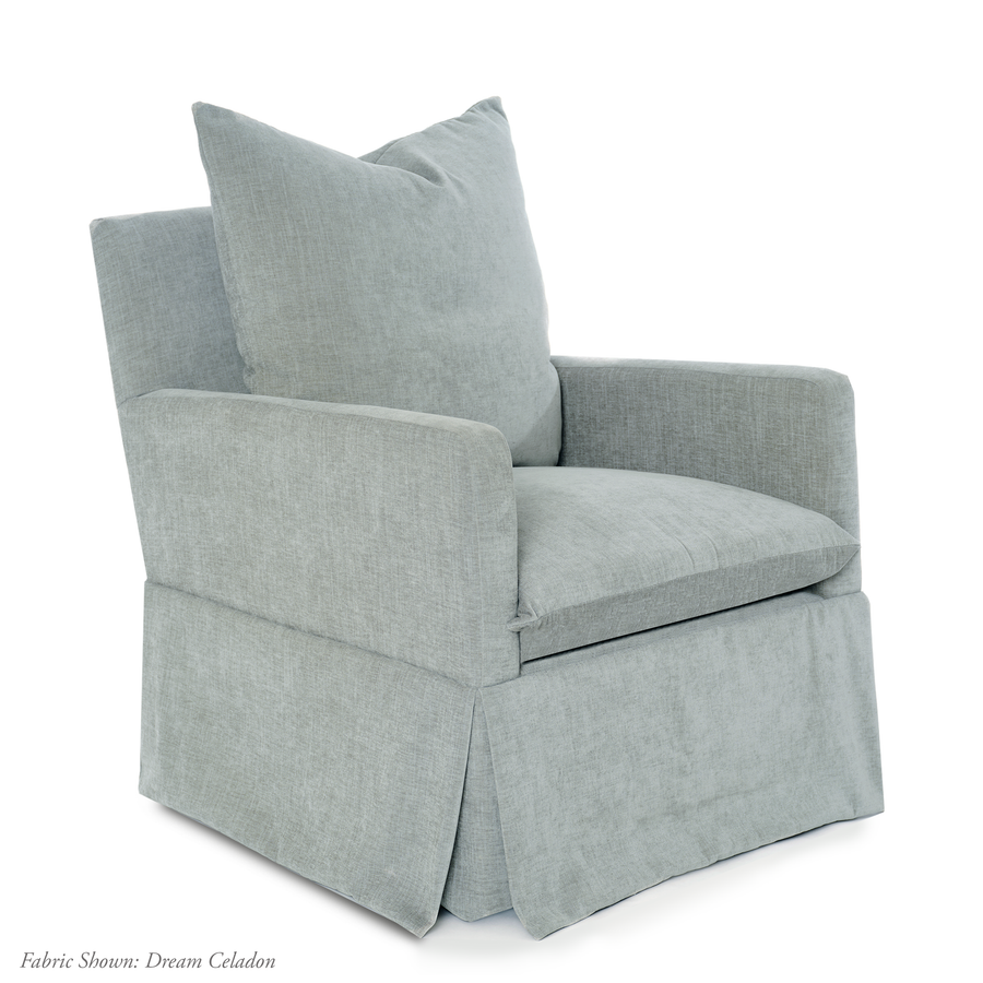 ZOEY SWIVEL NURSERY GLIDER
