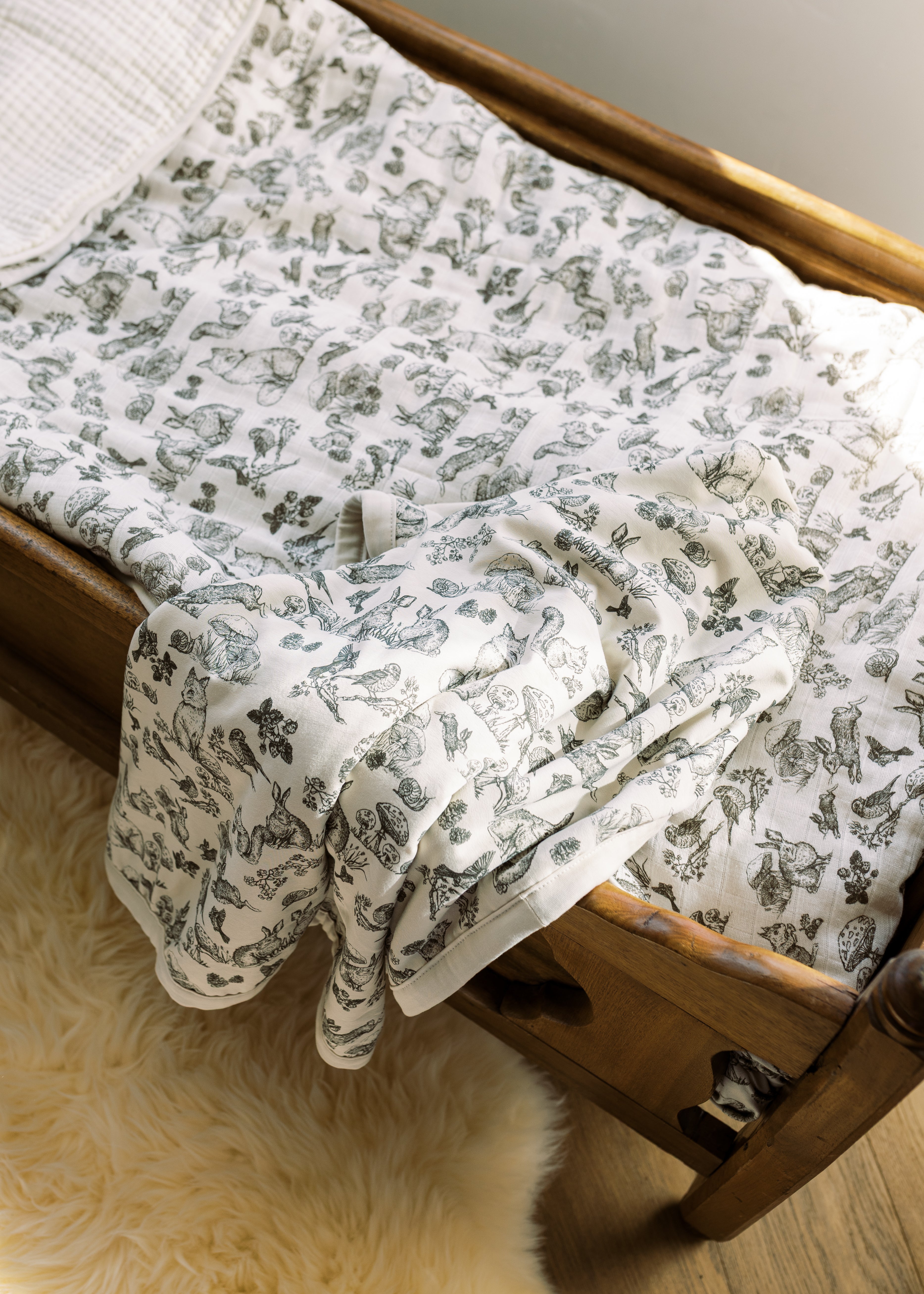 Woodland Nursery - Cuddle Blanket