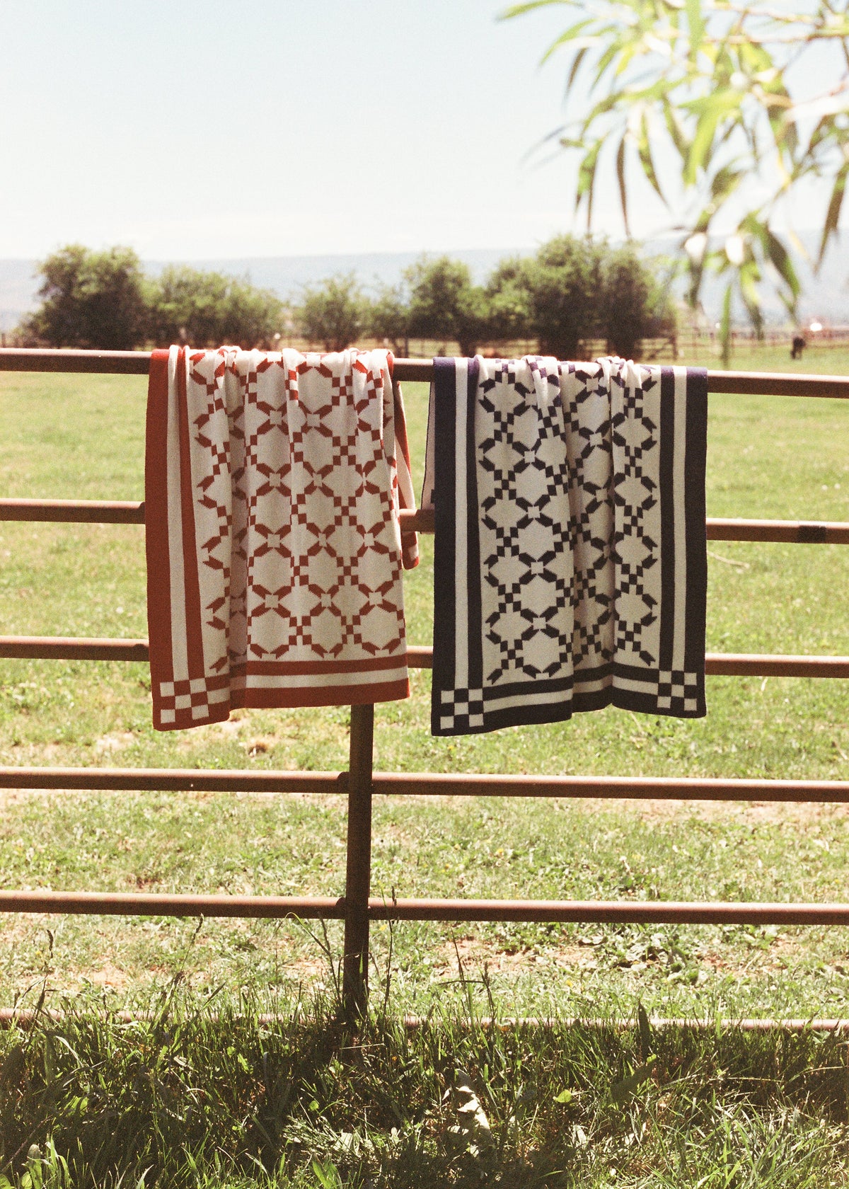 Keepsake Blanket - Red Stitch