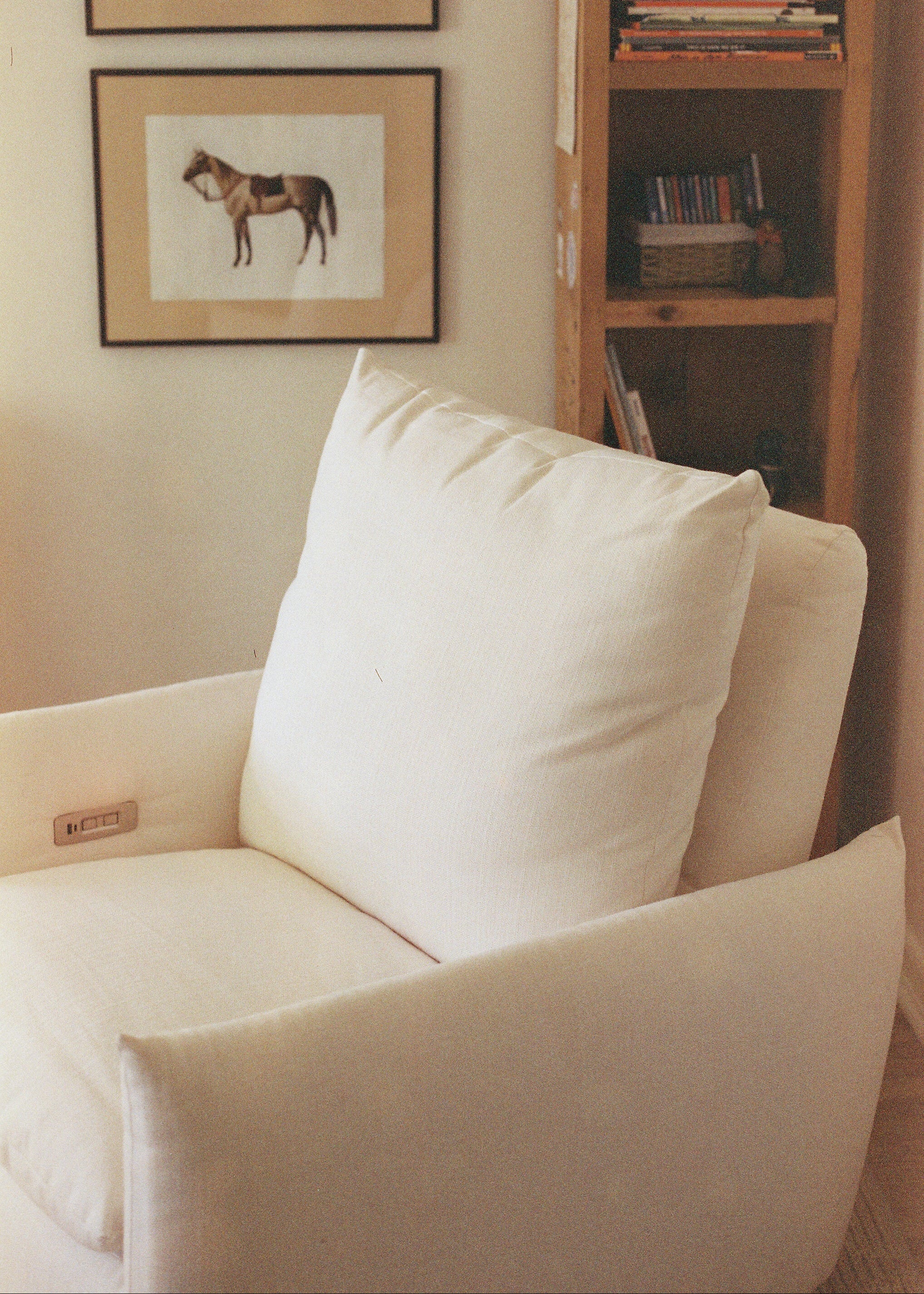 James: a Chair and a Half - Gliding Swivel Nursery Recliner