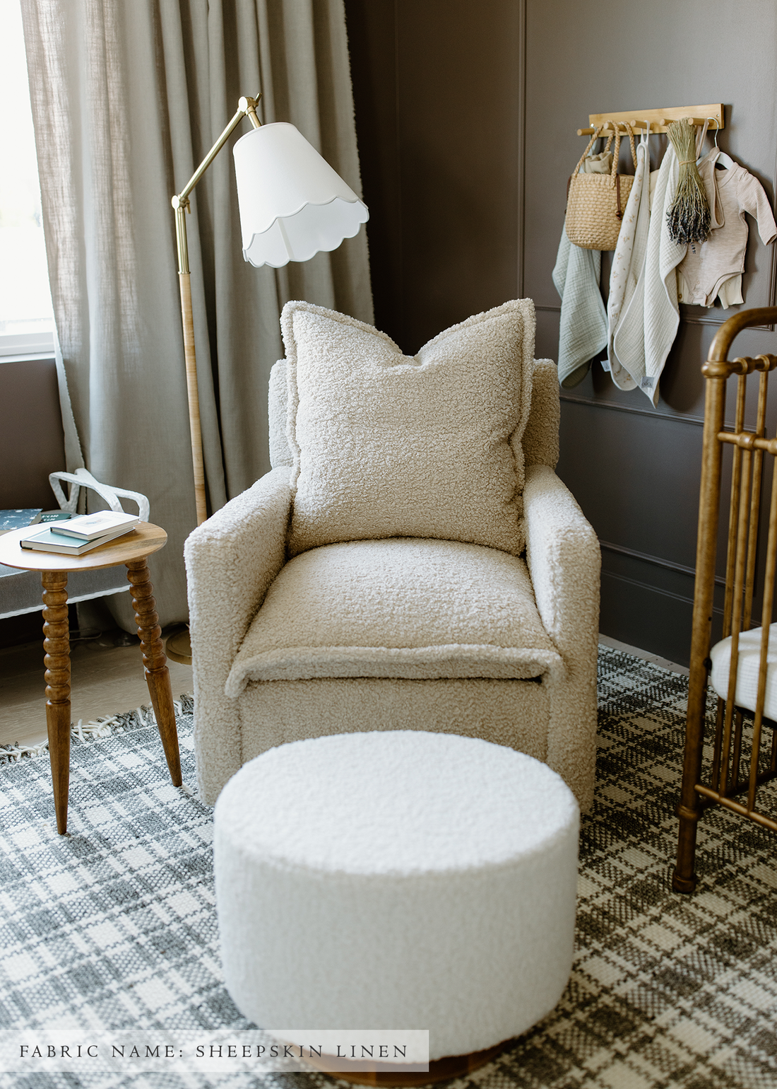 Nola Swivel Nursery Glider Oilo Studio