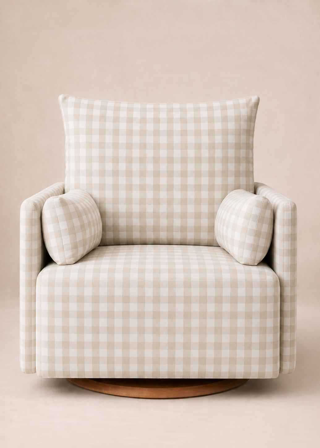 Toasted Gingham Swatch