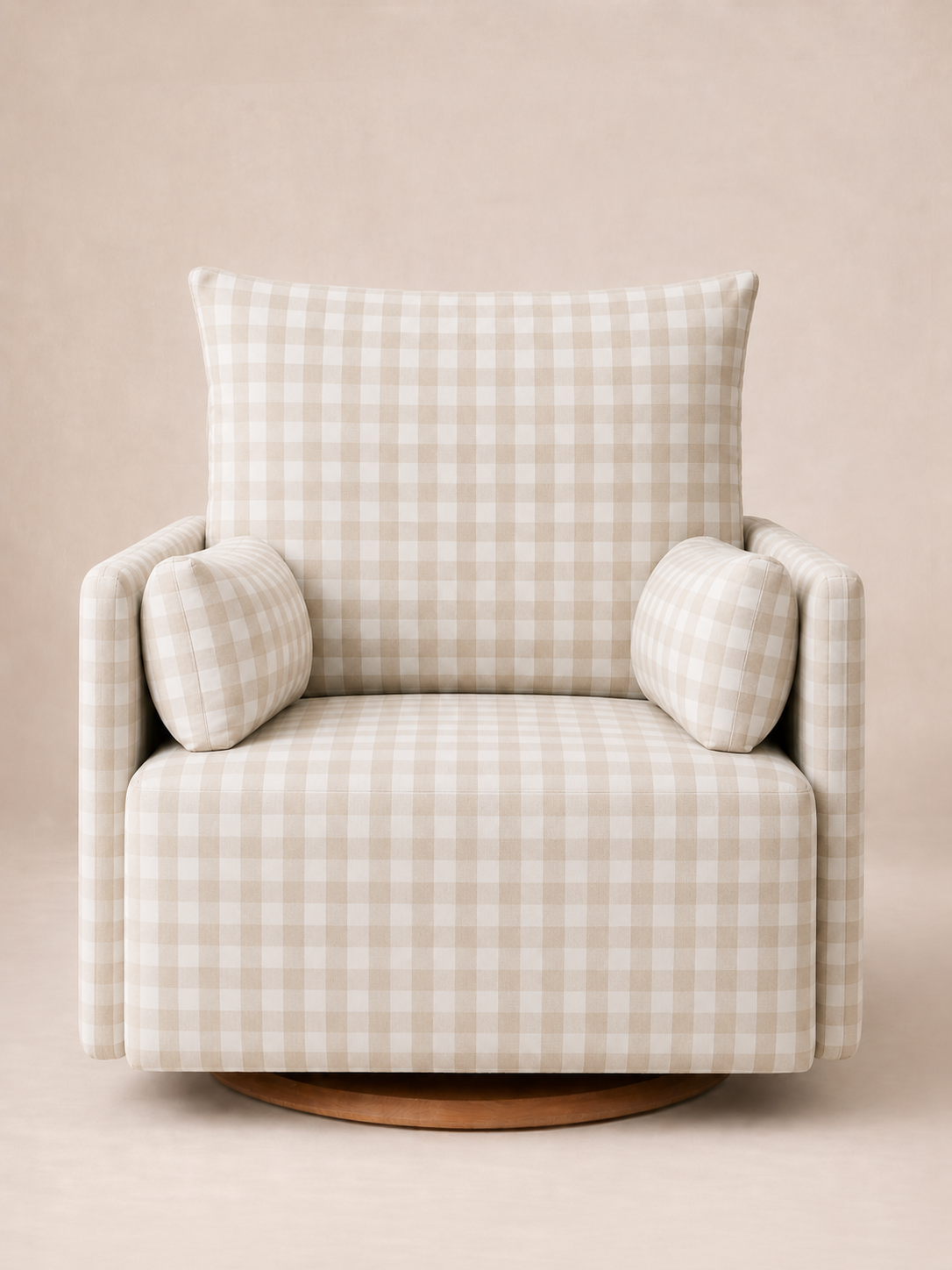 Toasted Gingham Swatch