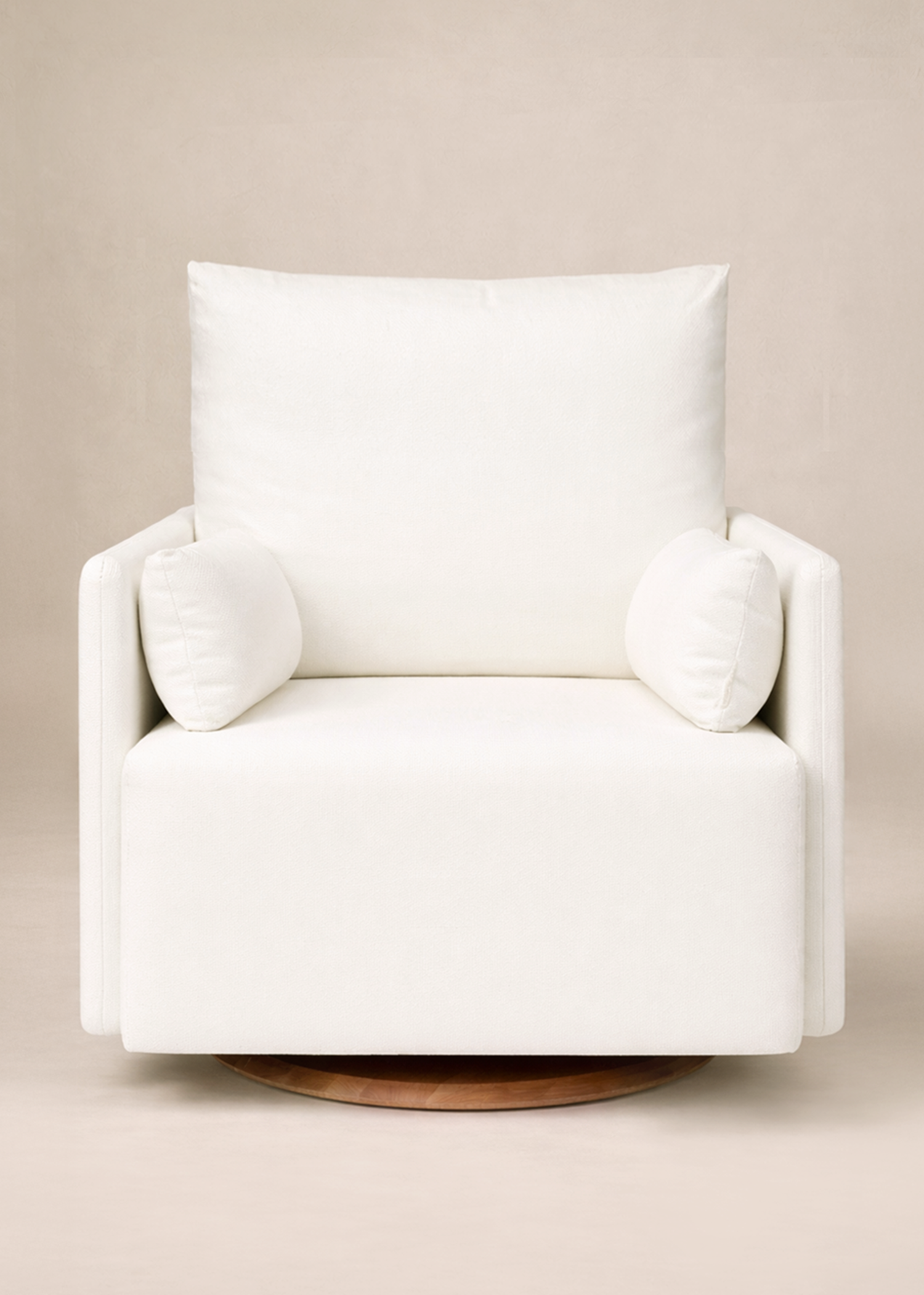 Ollie: a Chair and a Half - Swivel Nursery Glider with Back Recline Feature