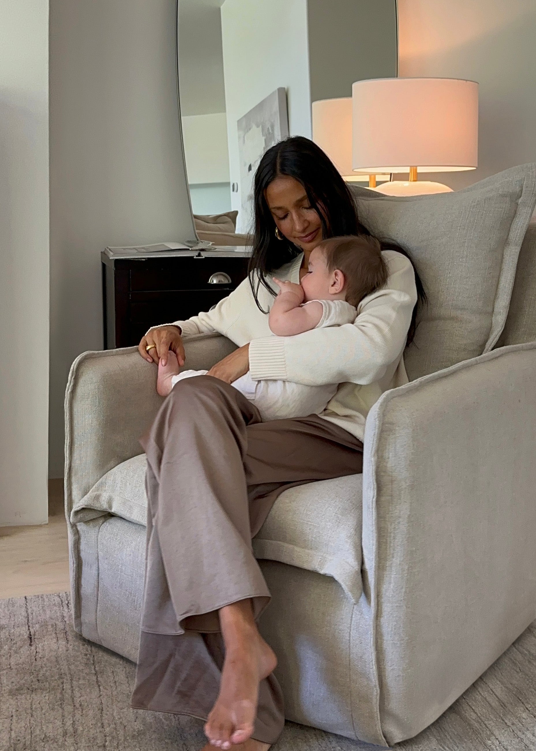 Margot Swivel Nursery Glider