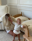 'Squirrel' - Premium Muslin Crib Quilt & Sham