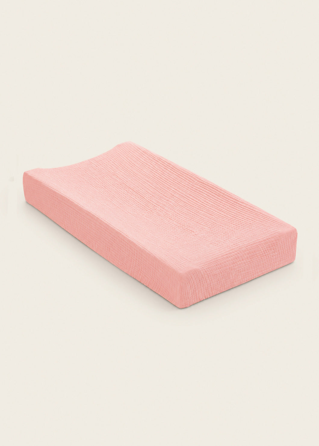 Rosette Pink - Premium Muslin Convertible Bassinet Sheet & Changing Pad Cover
