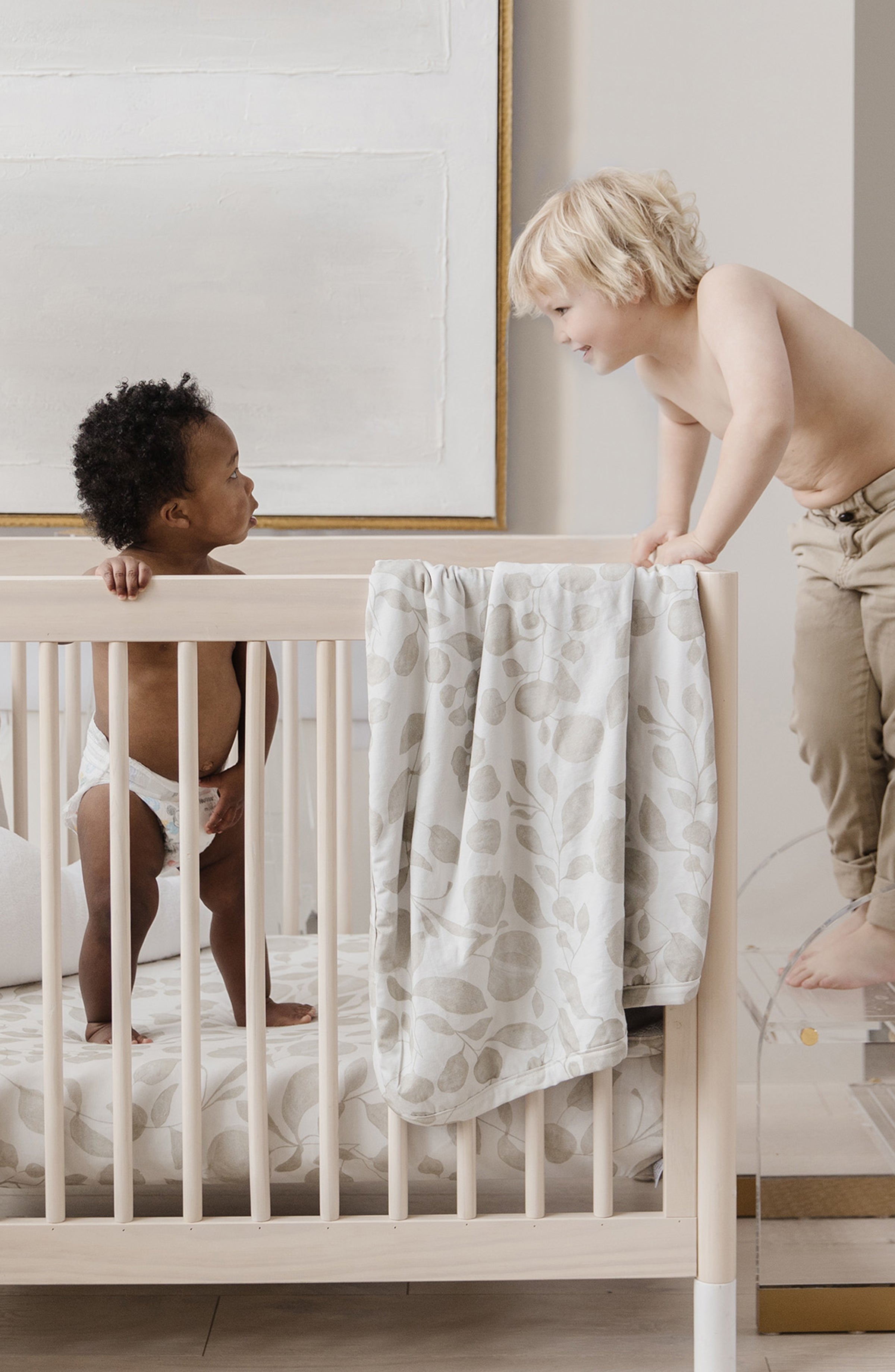 Leaf - Cuddle Plush Infant Blanket