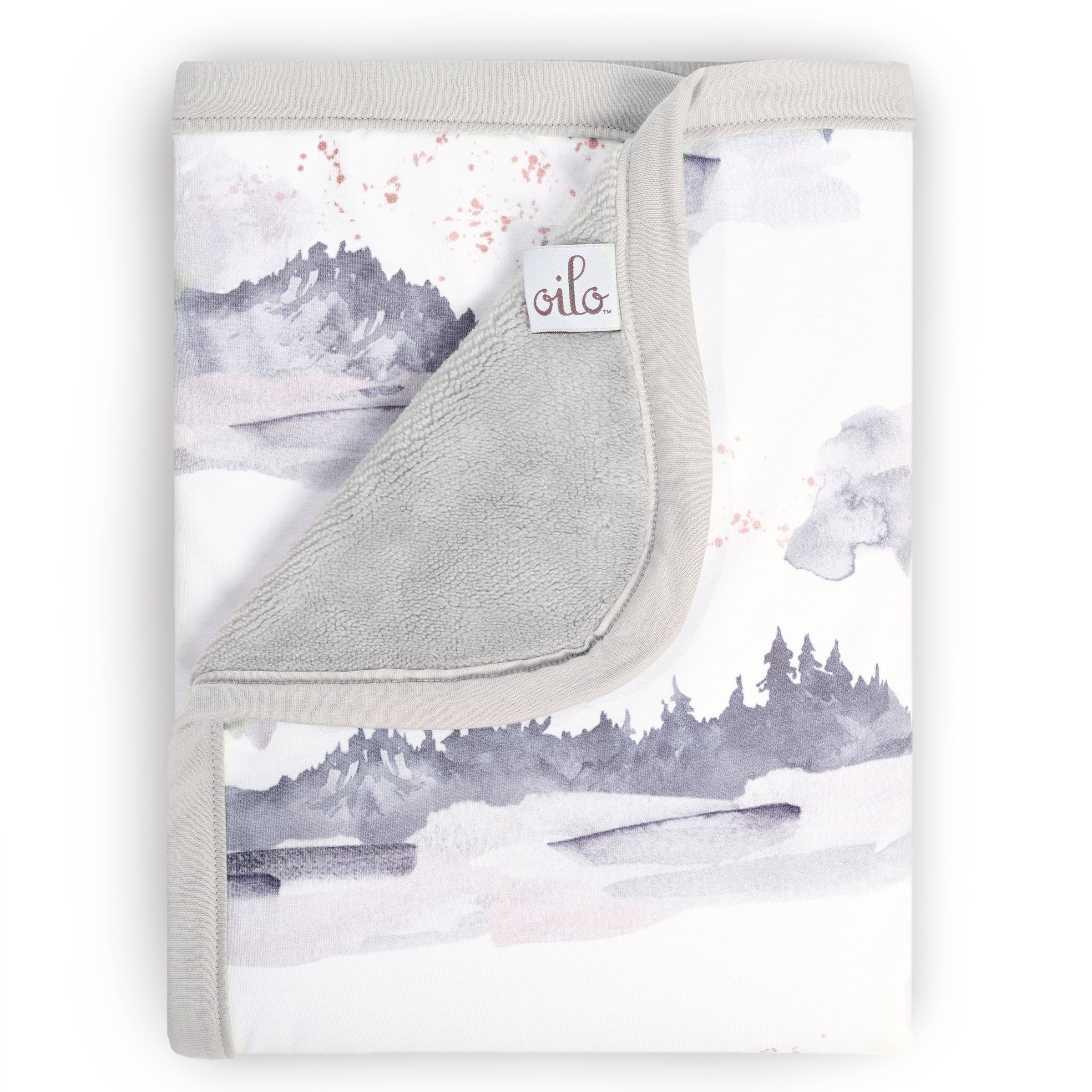 Misty Mountain - Cuddle Plush Infant Blanket