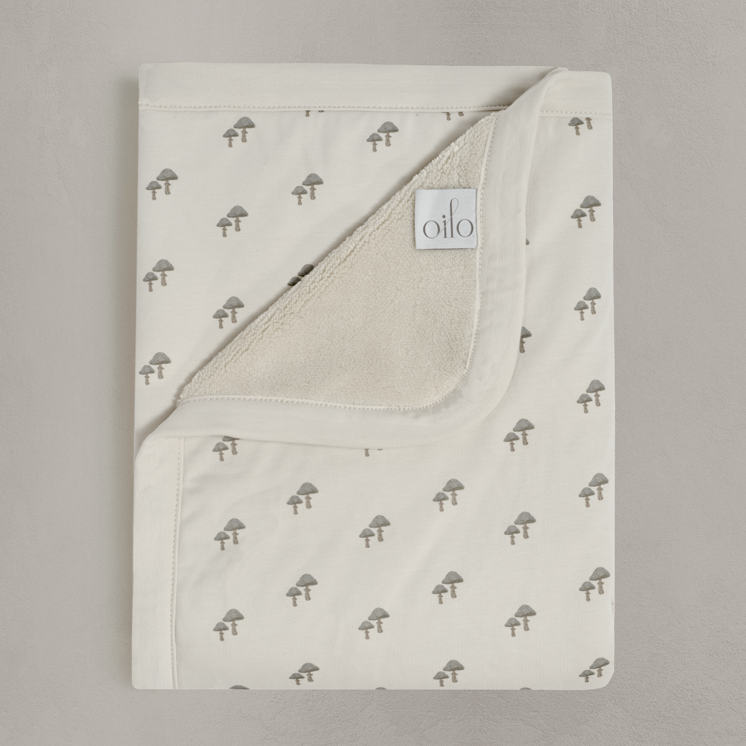 'Mushroom' Nursery - Cuddle Plush Infant Blanket
