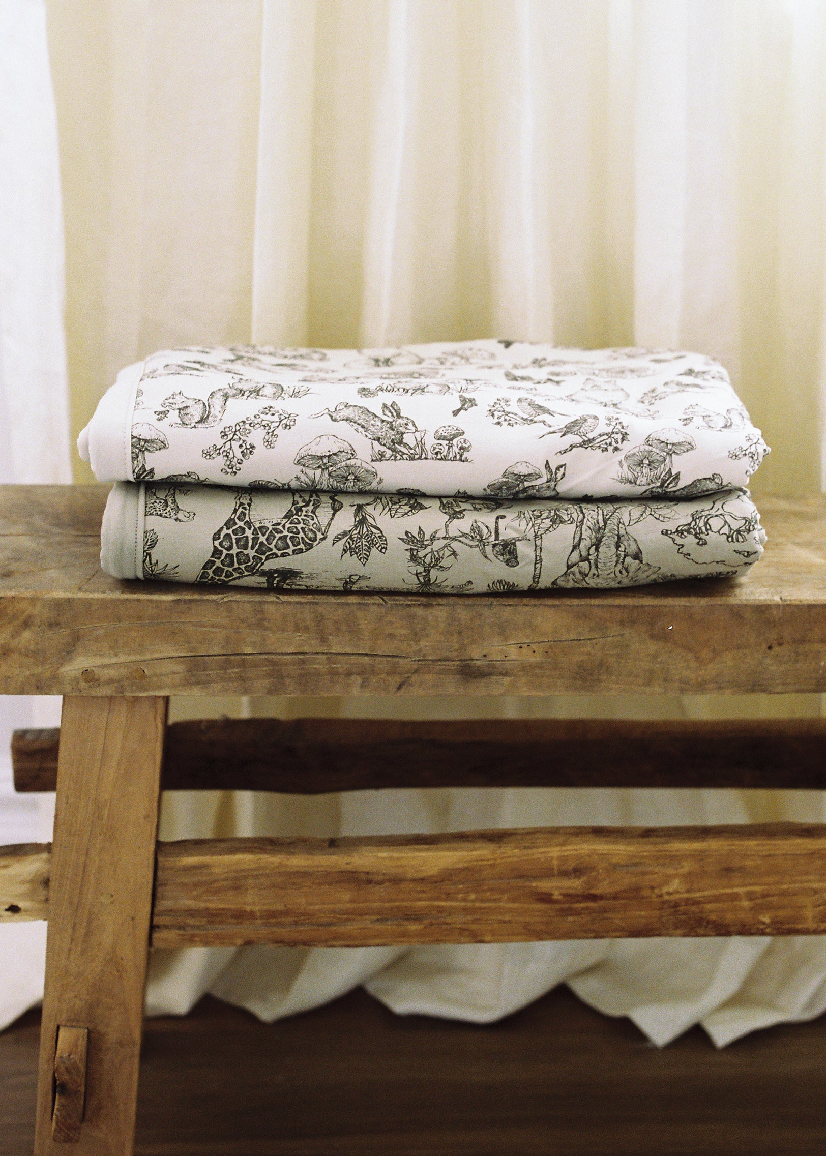 Vintage Safari Nursery - Cuddle Blanket