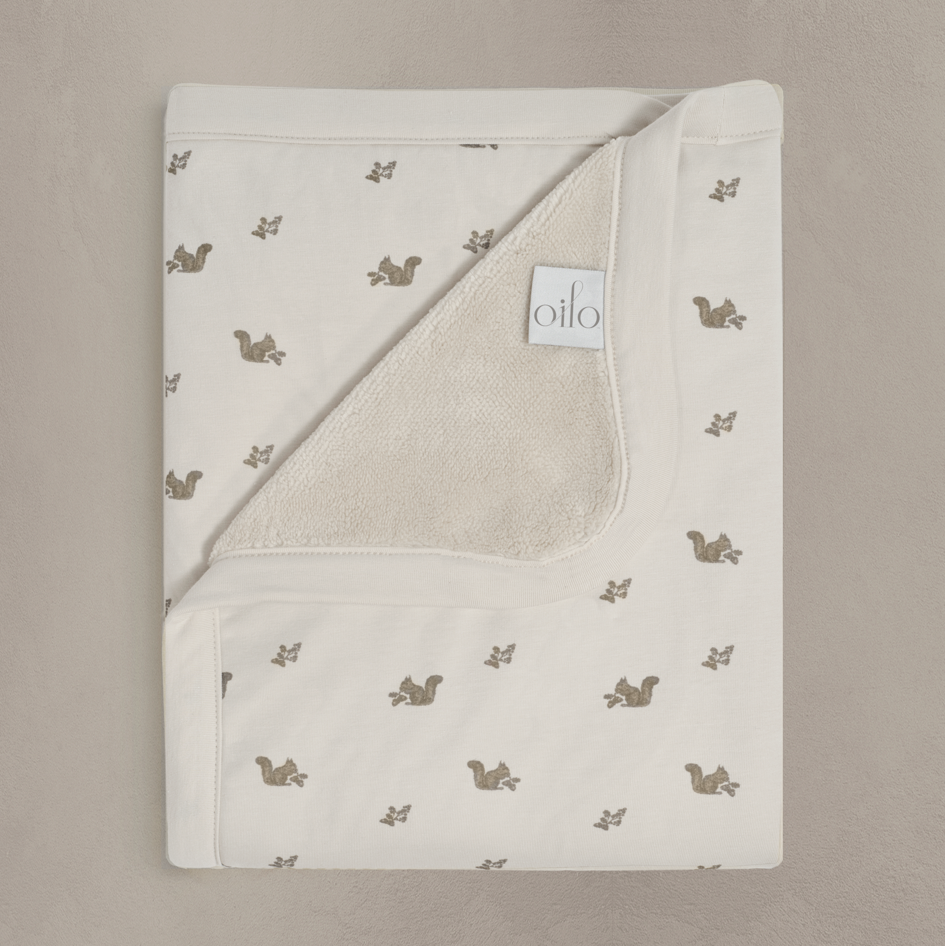 'Squirrel' - Cuddle Plush Infant Blanket