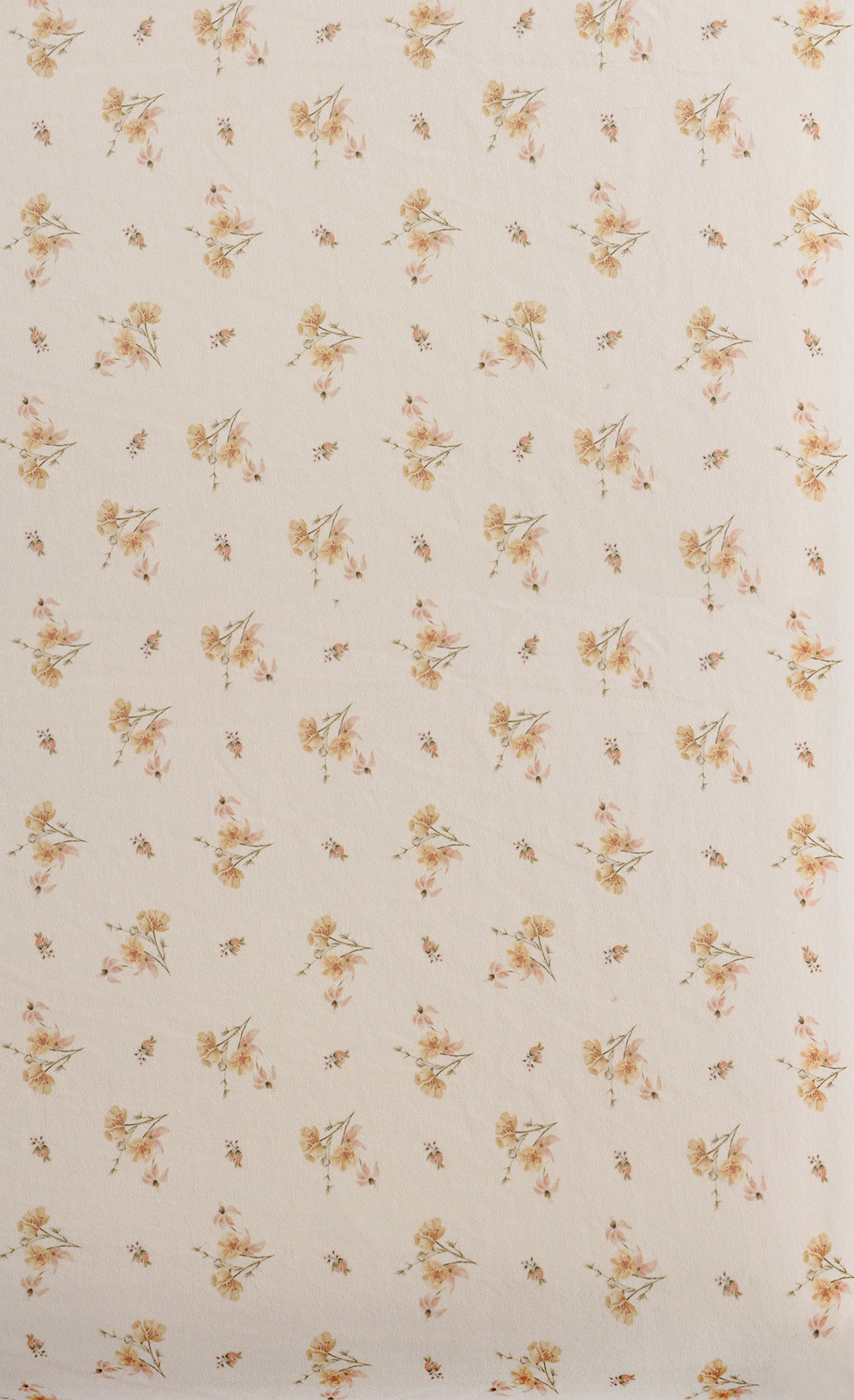 Dainty Floral & Sea Moss Sage Green Stripe - Jersey Swaddle Set