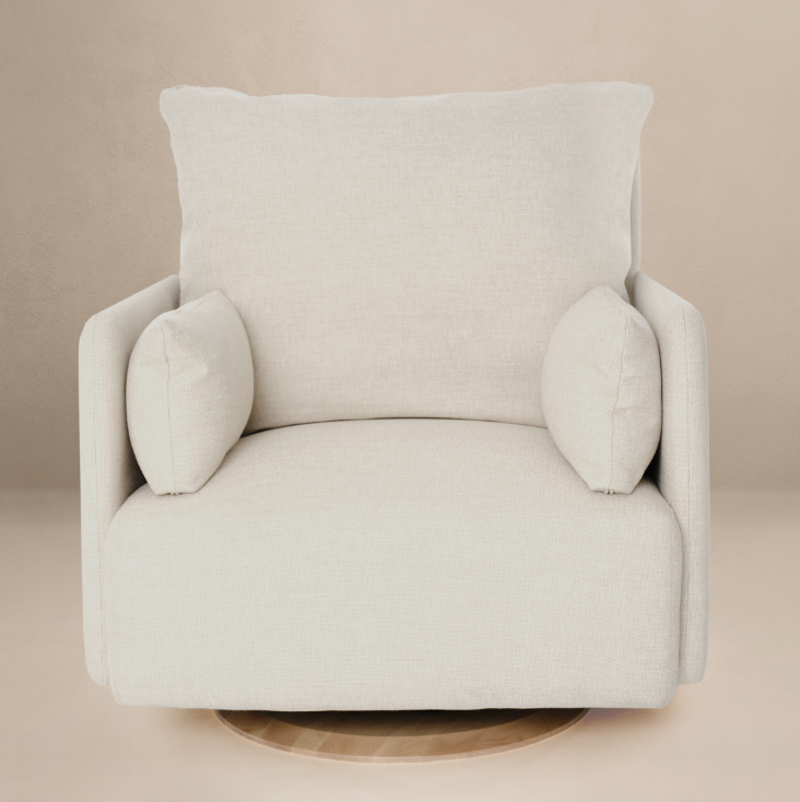 MILO: A CHAIR AND A HALF - SWIVEL NURSERY GLIDER