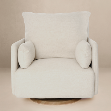 MILO: A CHAIR AND A HALF - SWIVEL NURSERY GLIDER