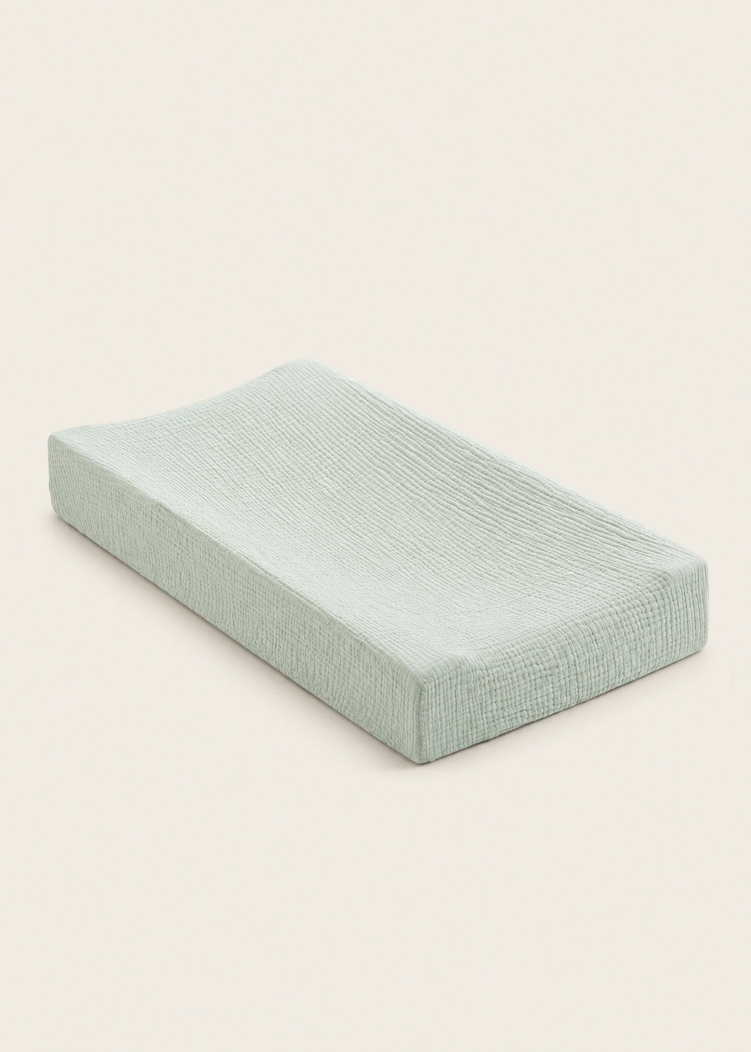 Sea Moss Sage Green - Premium Muslin Convertible Bassinet Sheet & Changing Pad Cover