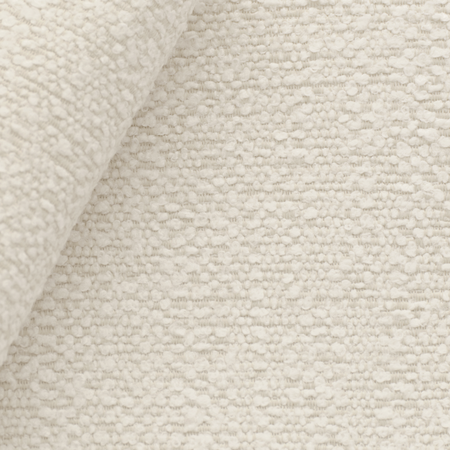 FLYNN – Gliding Swivel Nursery Recliner – High Performance Tweed Snow Bouclé