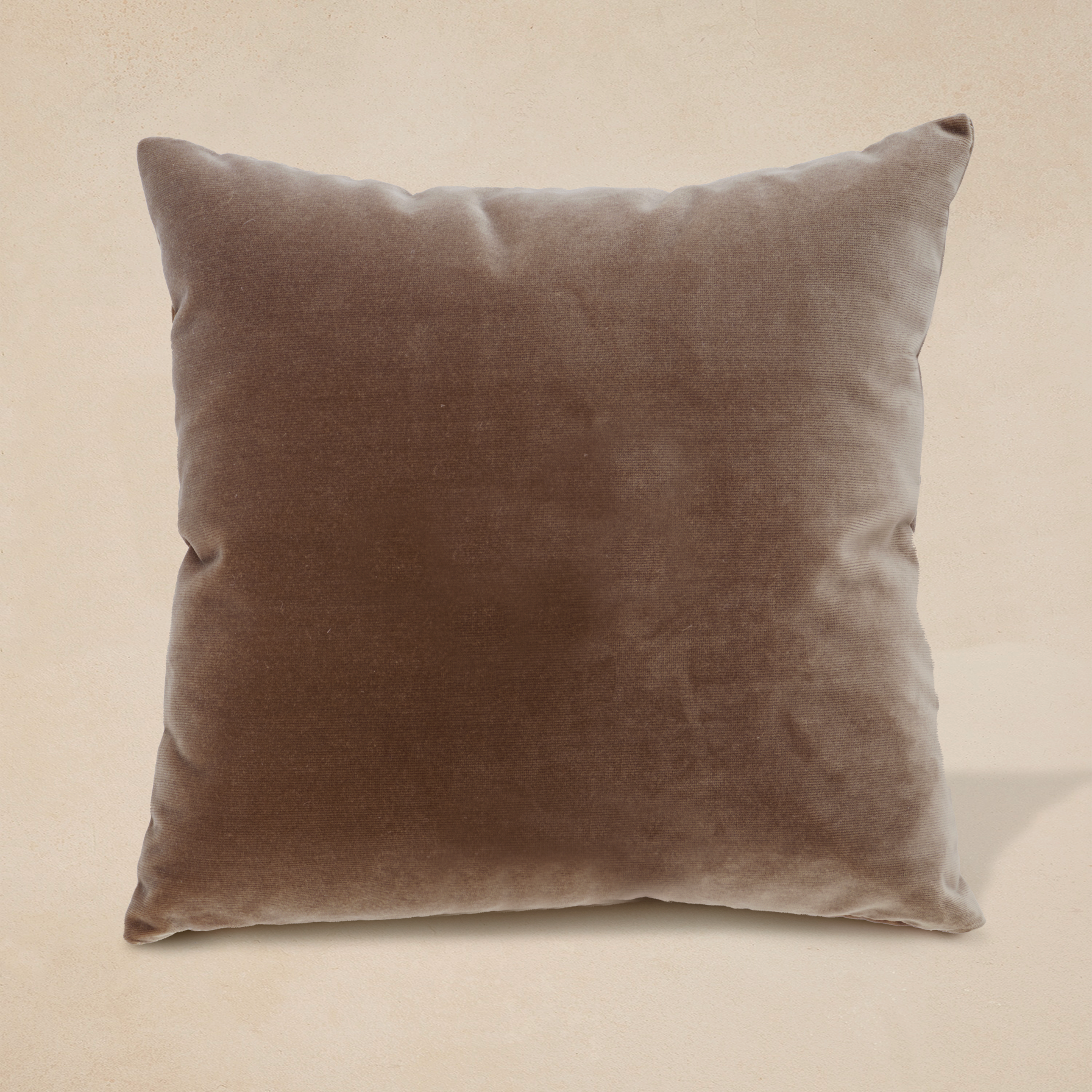 Faux Mohair &#39;Mink&#39; Throw Pillow