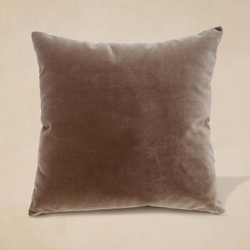Faux Mohair 'Mink' Throw Pillow