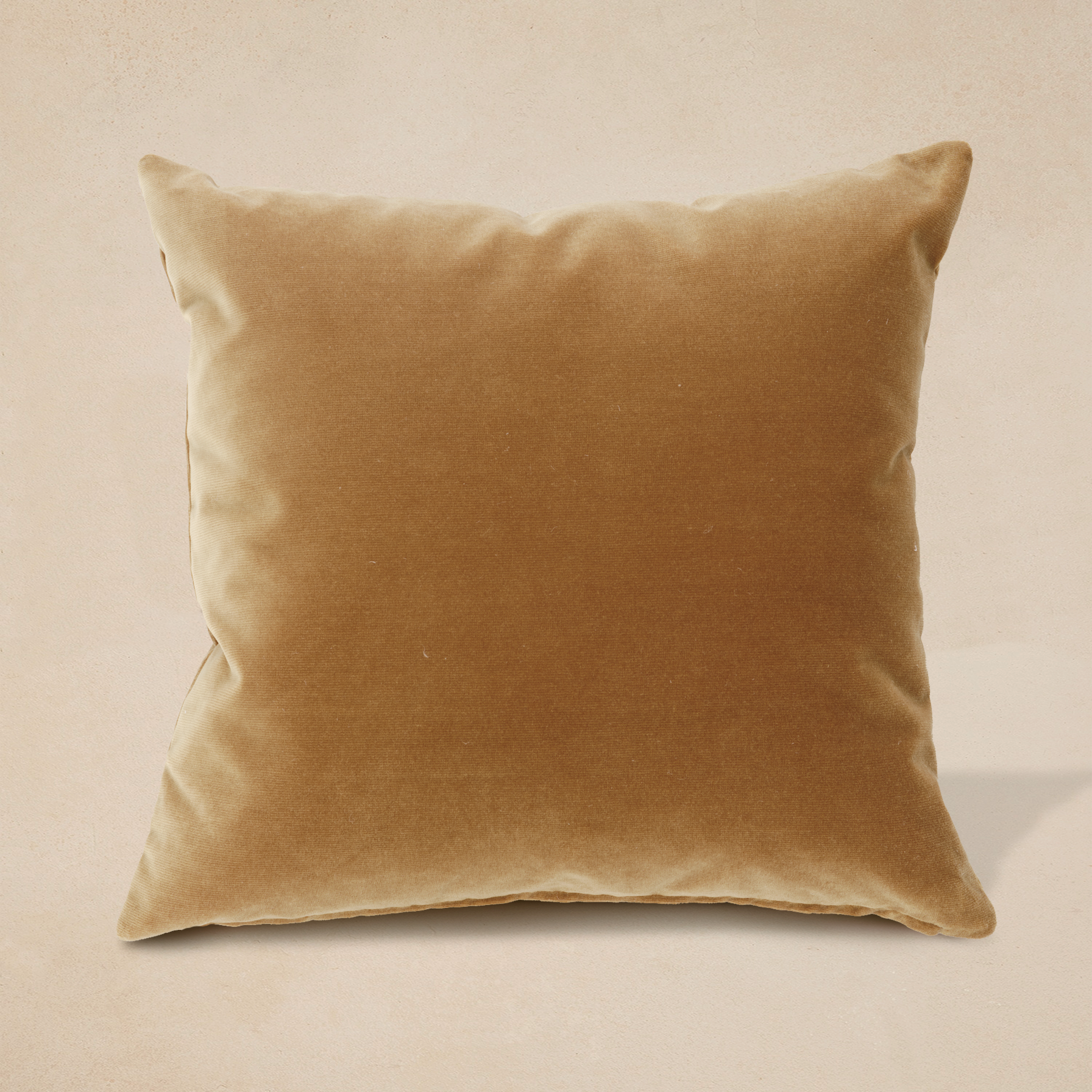 Faux Mohair &#39;Gold&#39; Throw Pillow