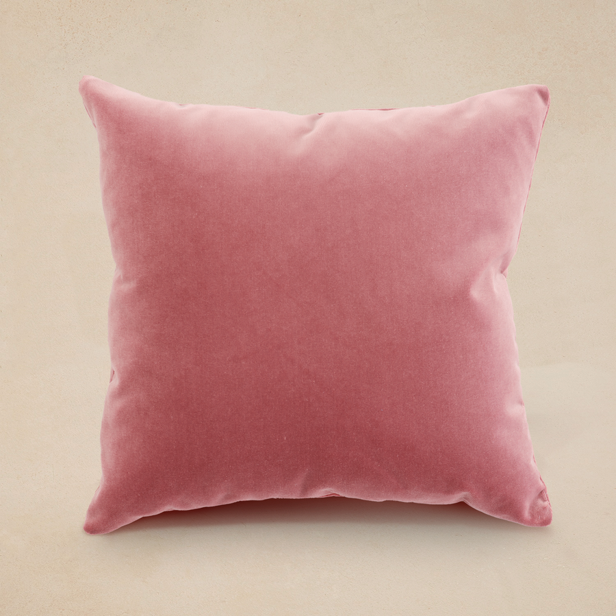 Faux Mohair 'Coral' Throw Pillow