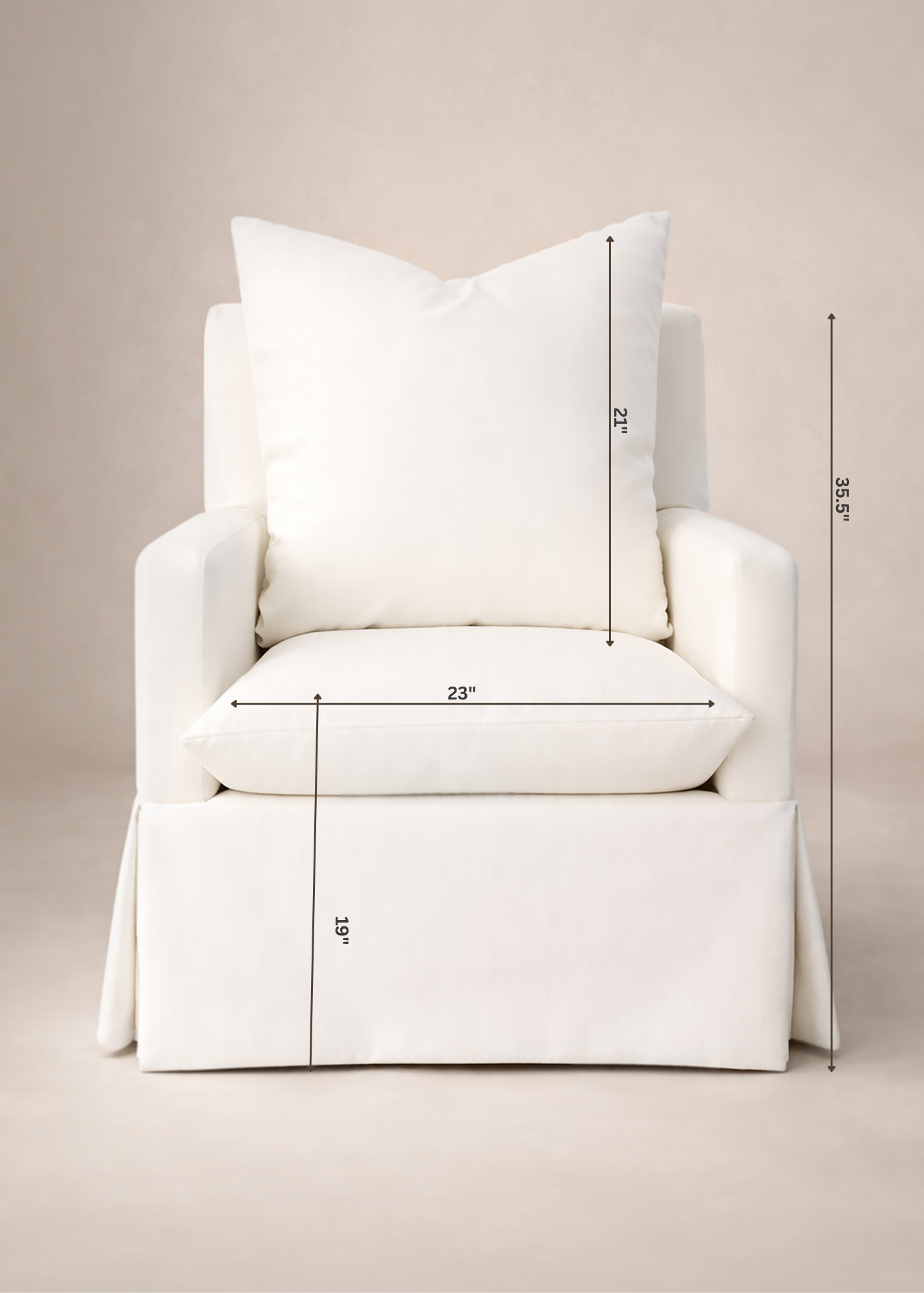 Zoey Swivel Nursery Glider