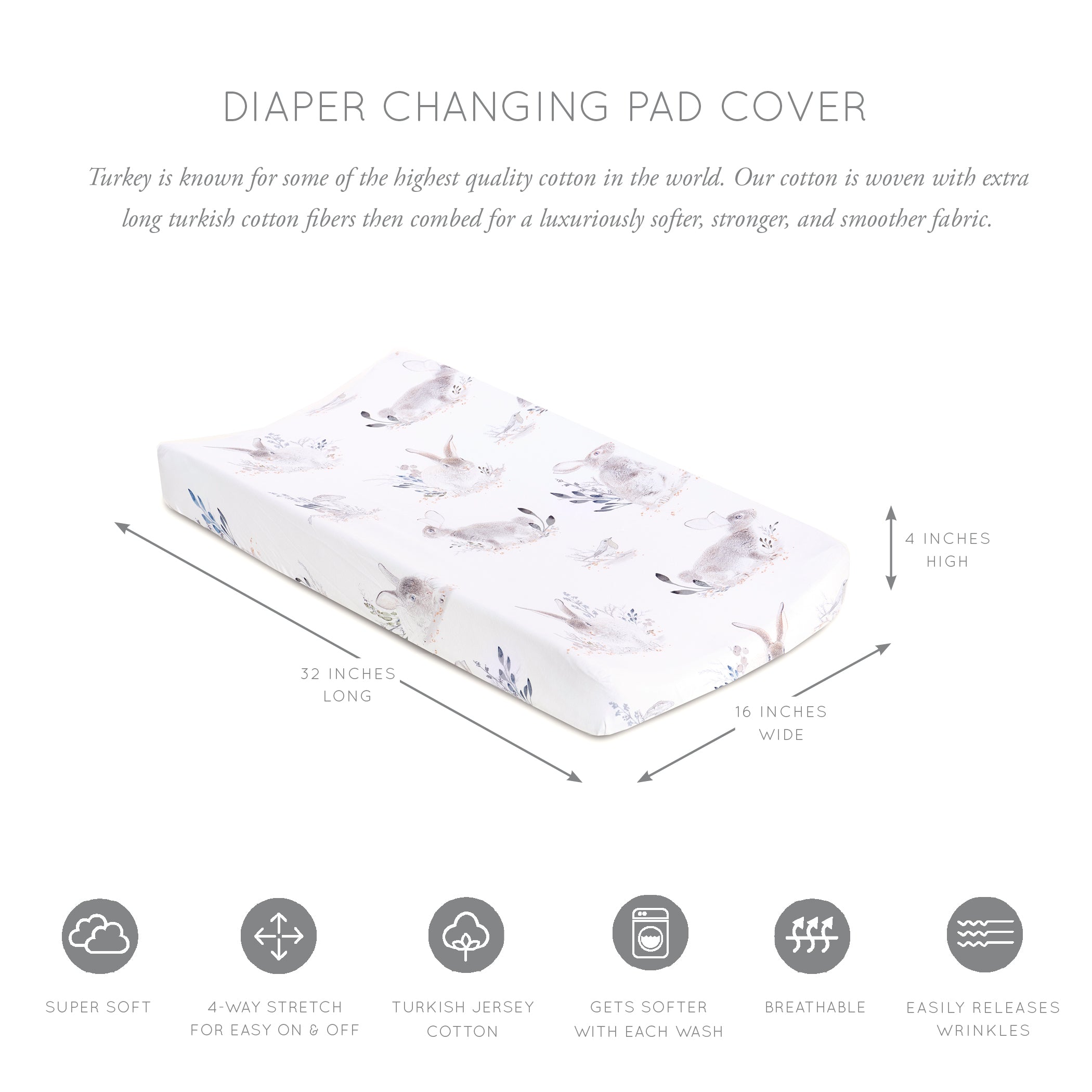 Cottontail - Changing Pad Cover