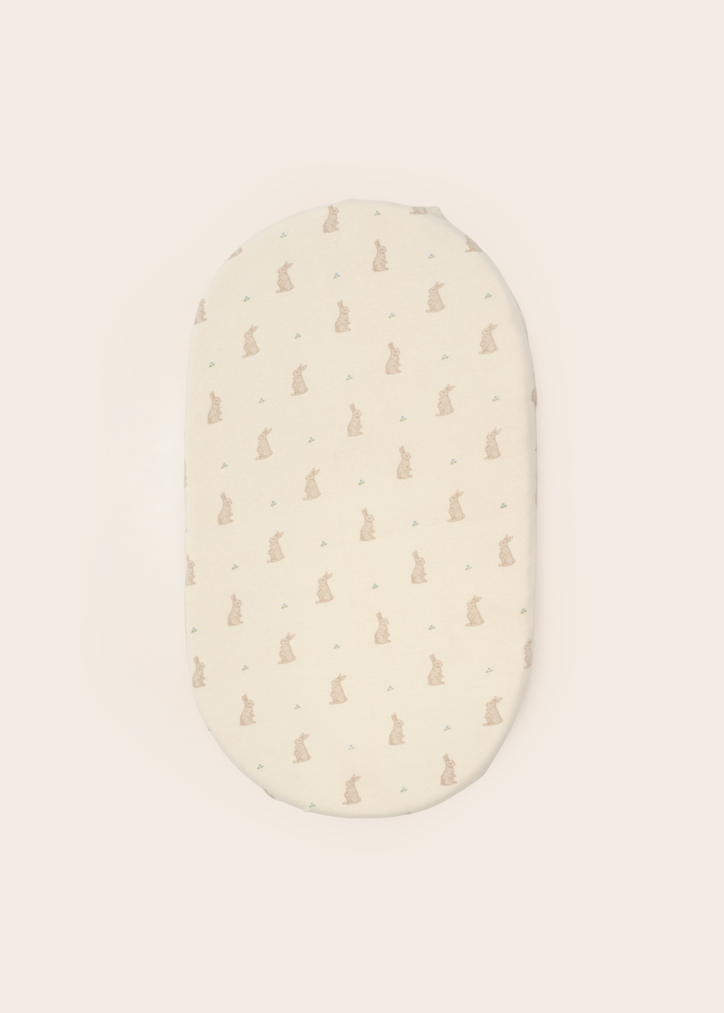 Bunny - Convertible Moses Basket Sheet & Extra Small Changing Pad Cover