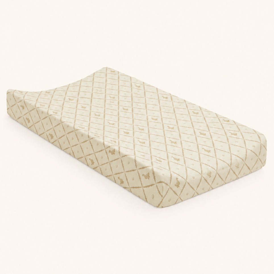 Butter Yellow Duck - Convertible Bassinet Sheet & Changing Pad Cover