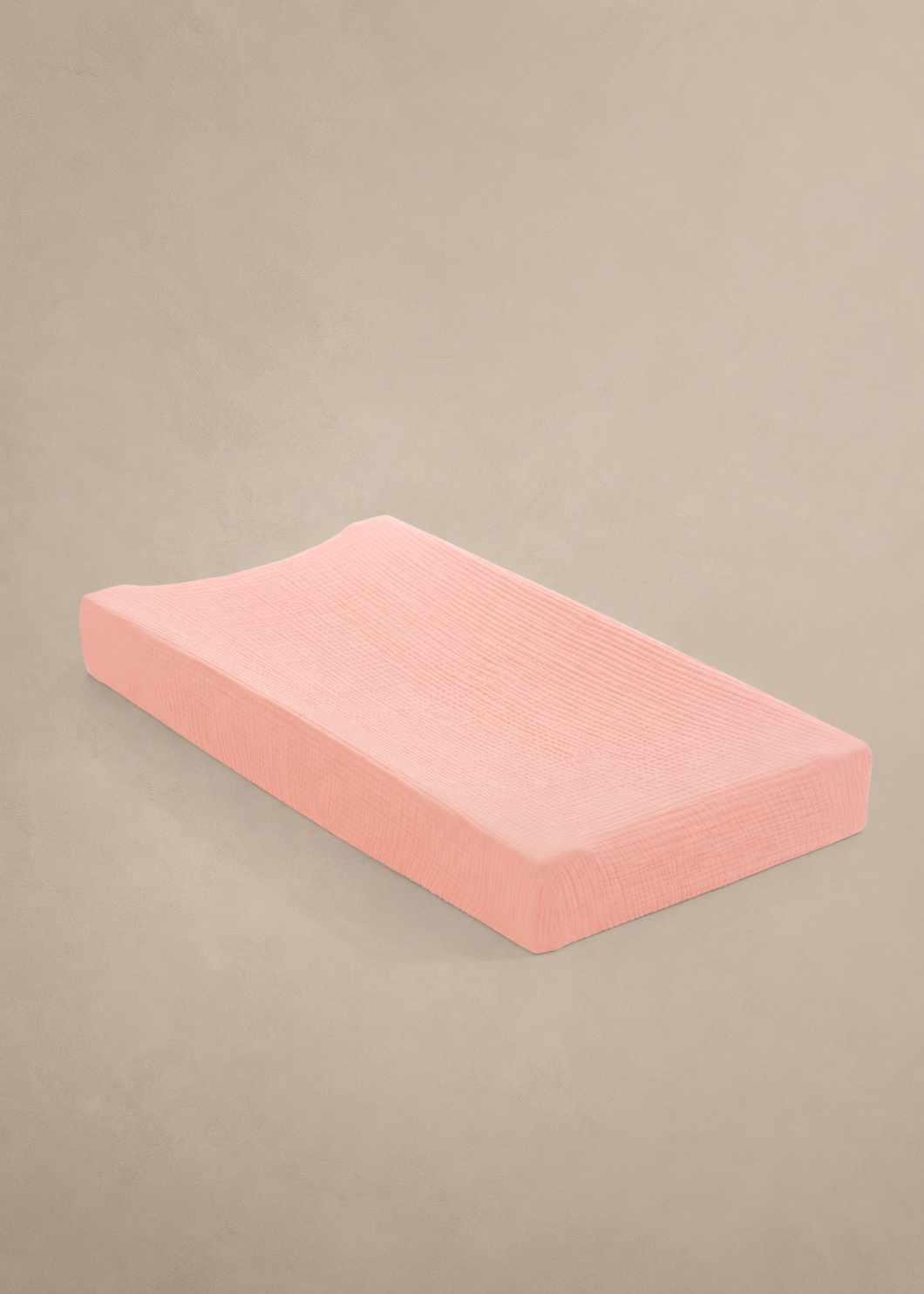 Rosette Pink - Premium Muslin Convertible Bassinet Sheet & Changing Pad Cover