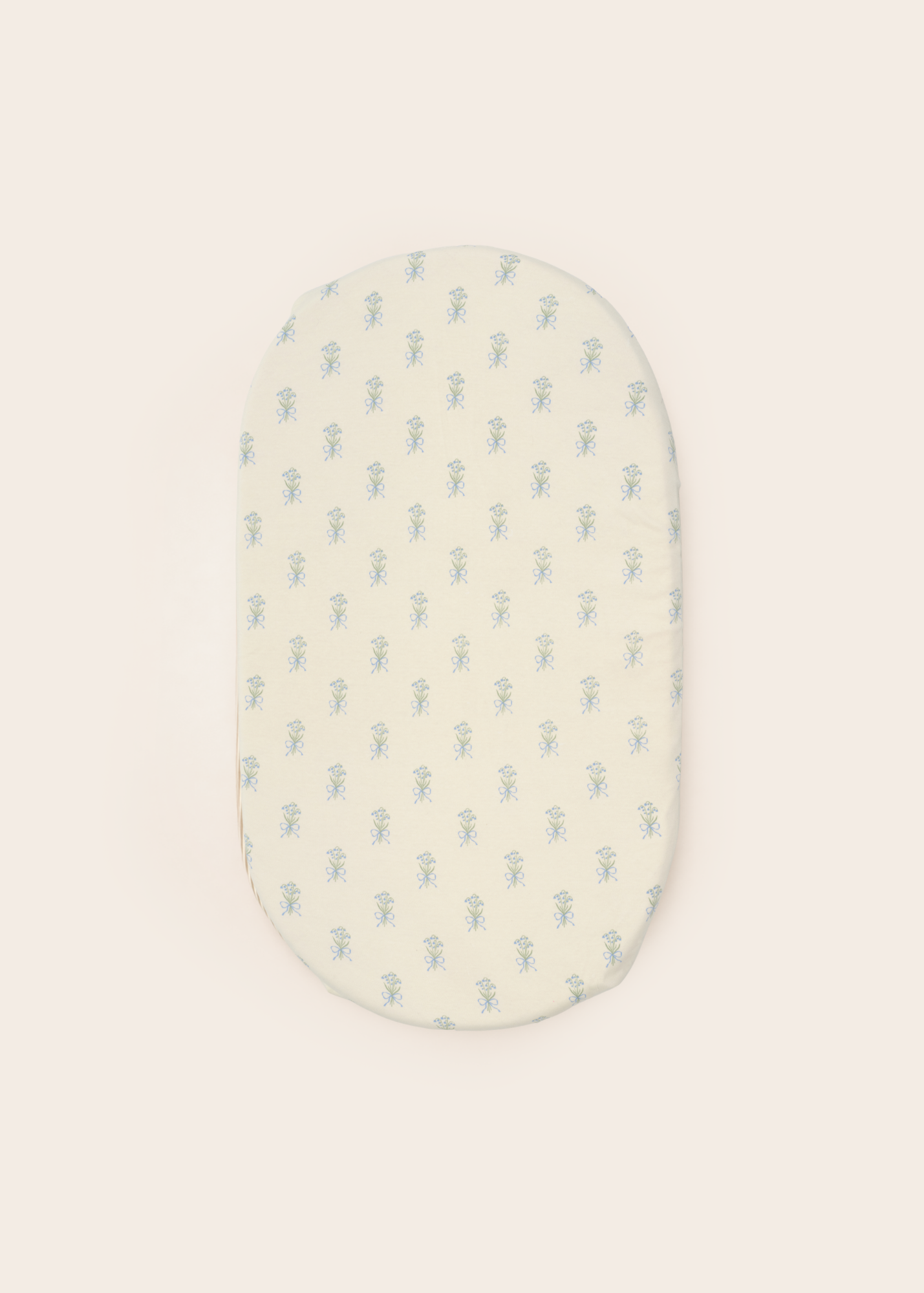 Lily of the Valley - Convertible Moses Basket Sheet & Extra Small Changing Pad Cover