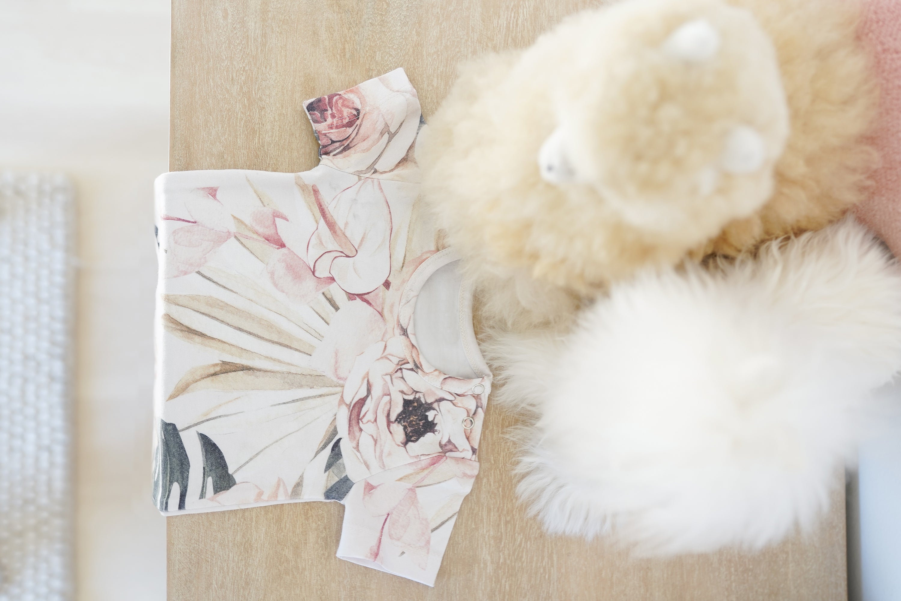 Vintage Bloom - 3-6 Month Infant Onesie