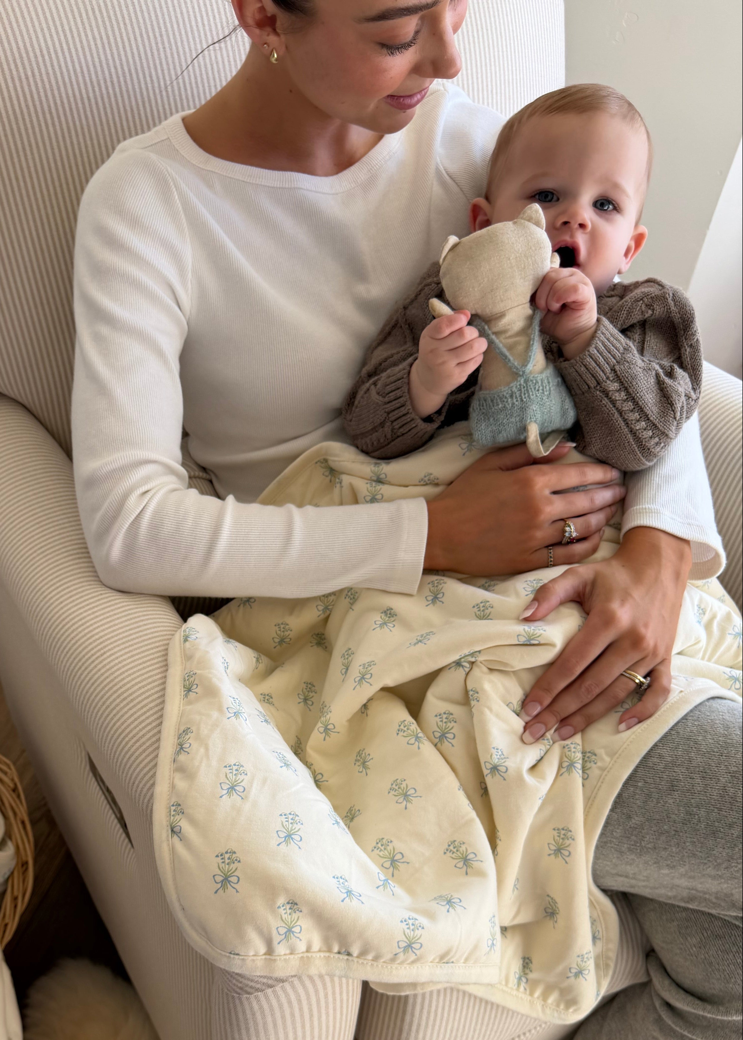Lily of the Valley - Cuddle Blanket