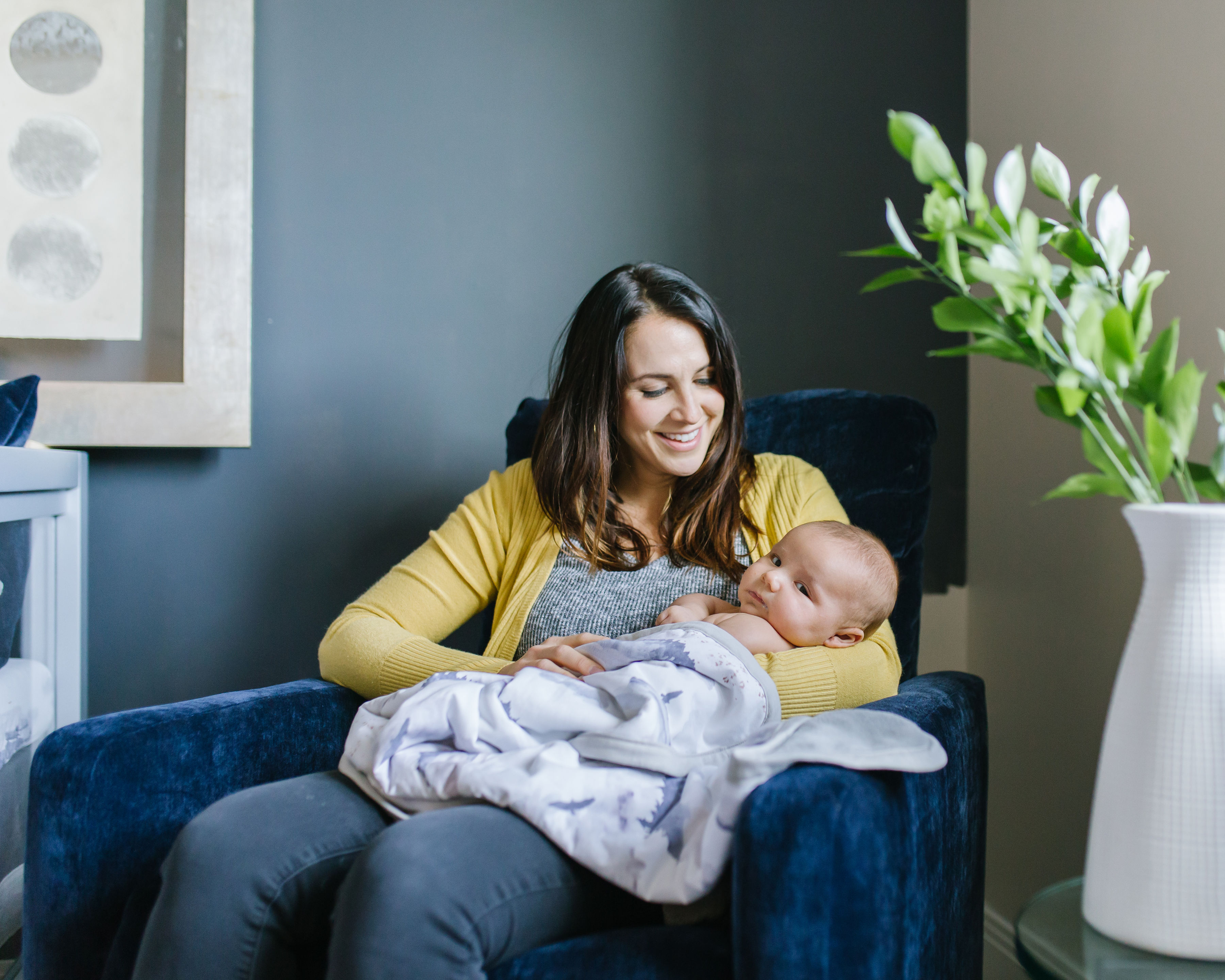 Misty Mountain - Cuddle Plush Infant Blanket