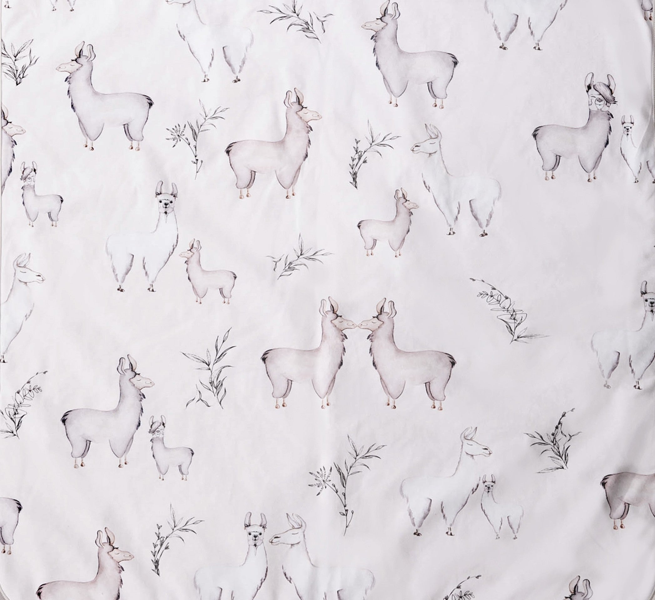 Cottontail & Llama - Jersey Swaddle Blanket Set