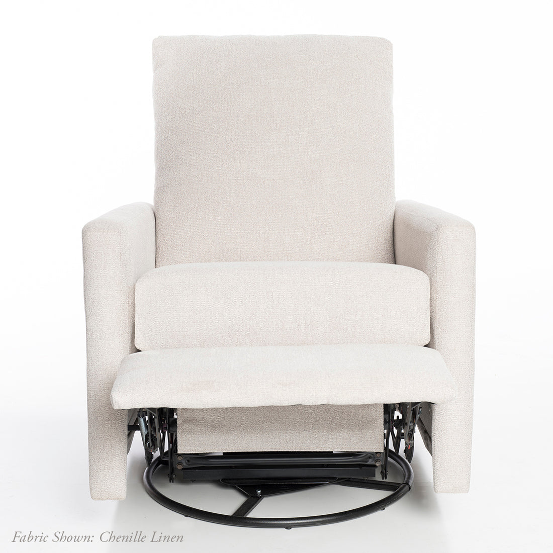 DREW GLIDING SWIVEL NURSERY RECLINER